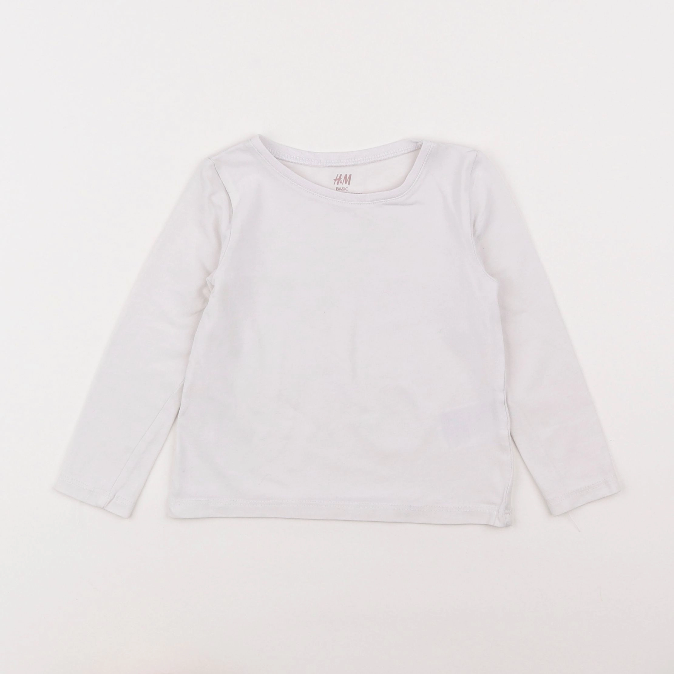 H&M - tee-shirt blanc - 18 mois à 2 ans