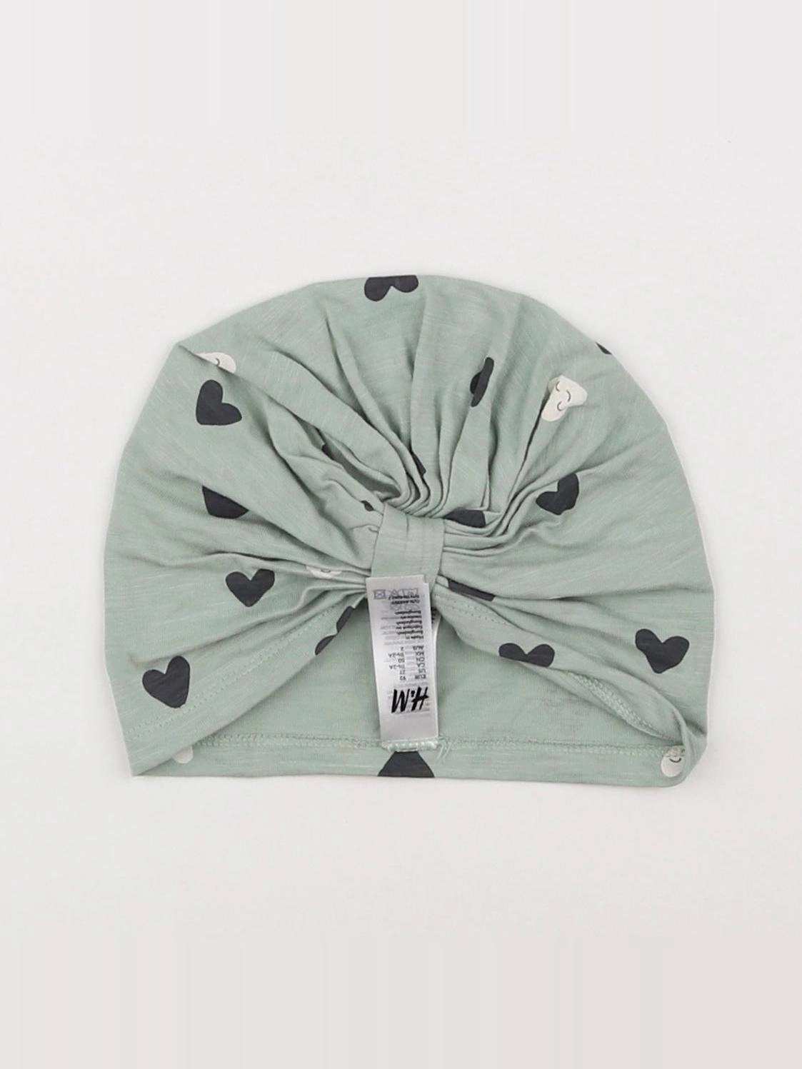 H&M - bonnet vert, bleu - 18 mois à 2 ans