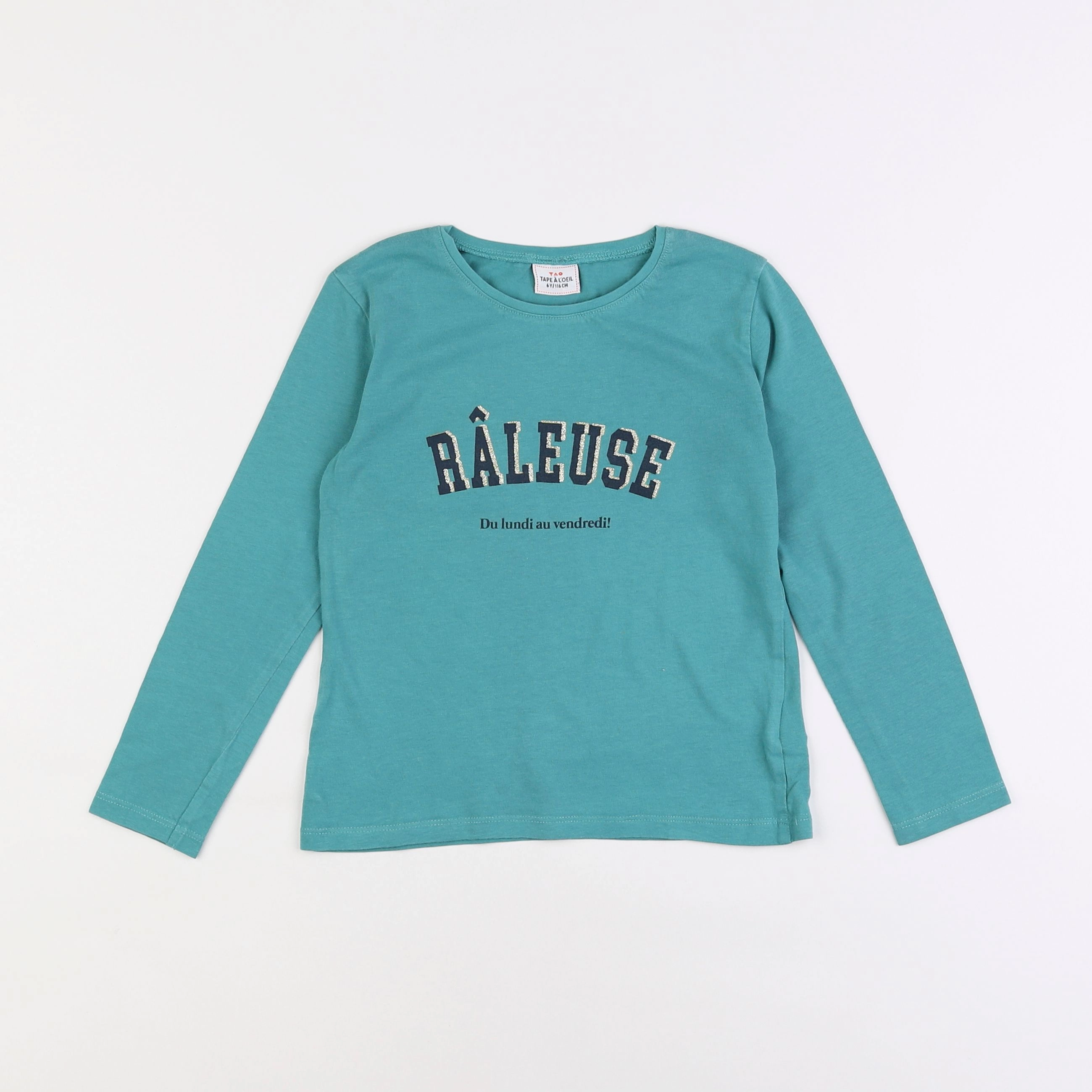 Tape à l'oeil - tee-shirt vert - 6 ans