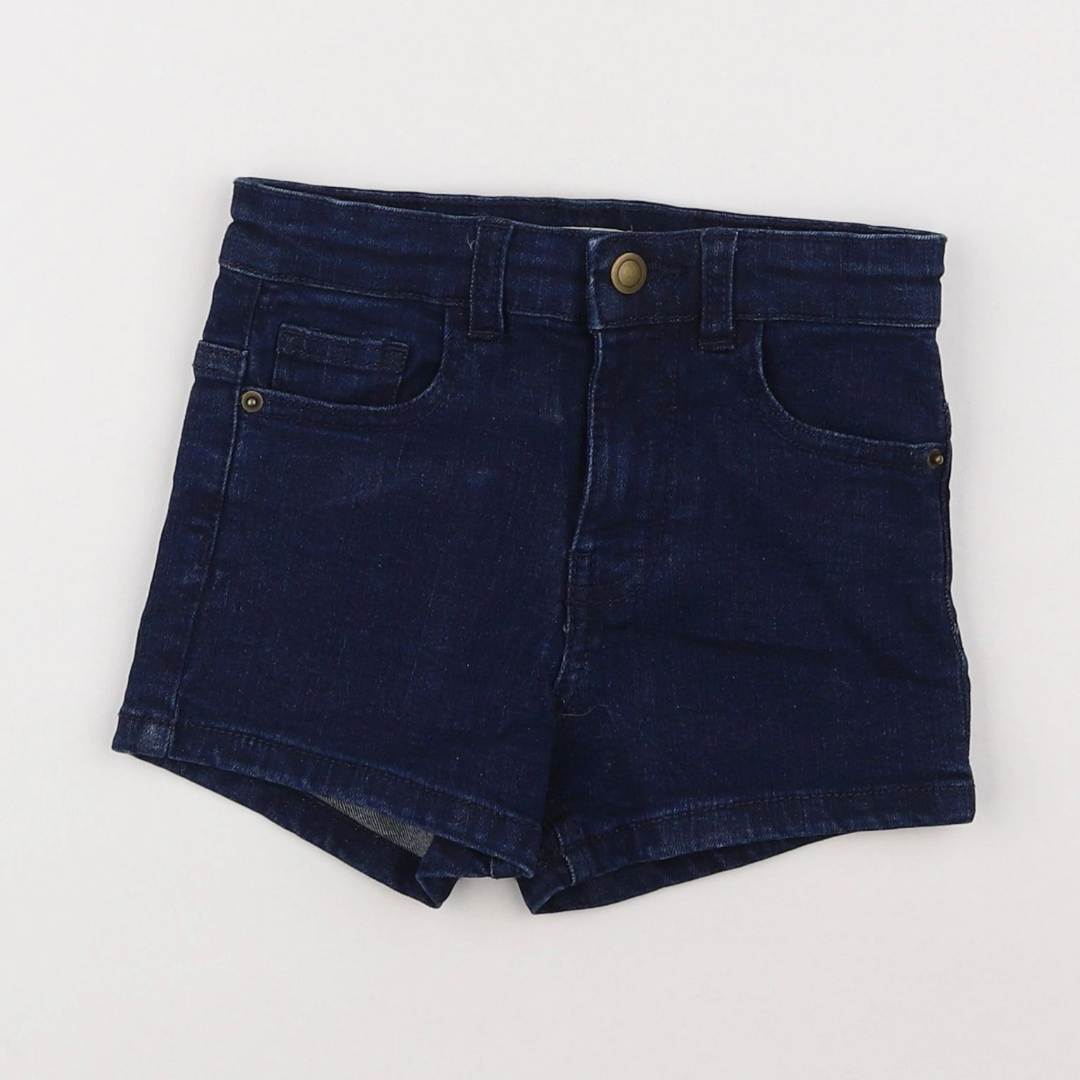 Little Cigogne - short bleu - 5 ans