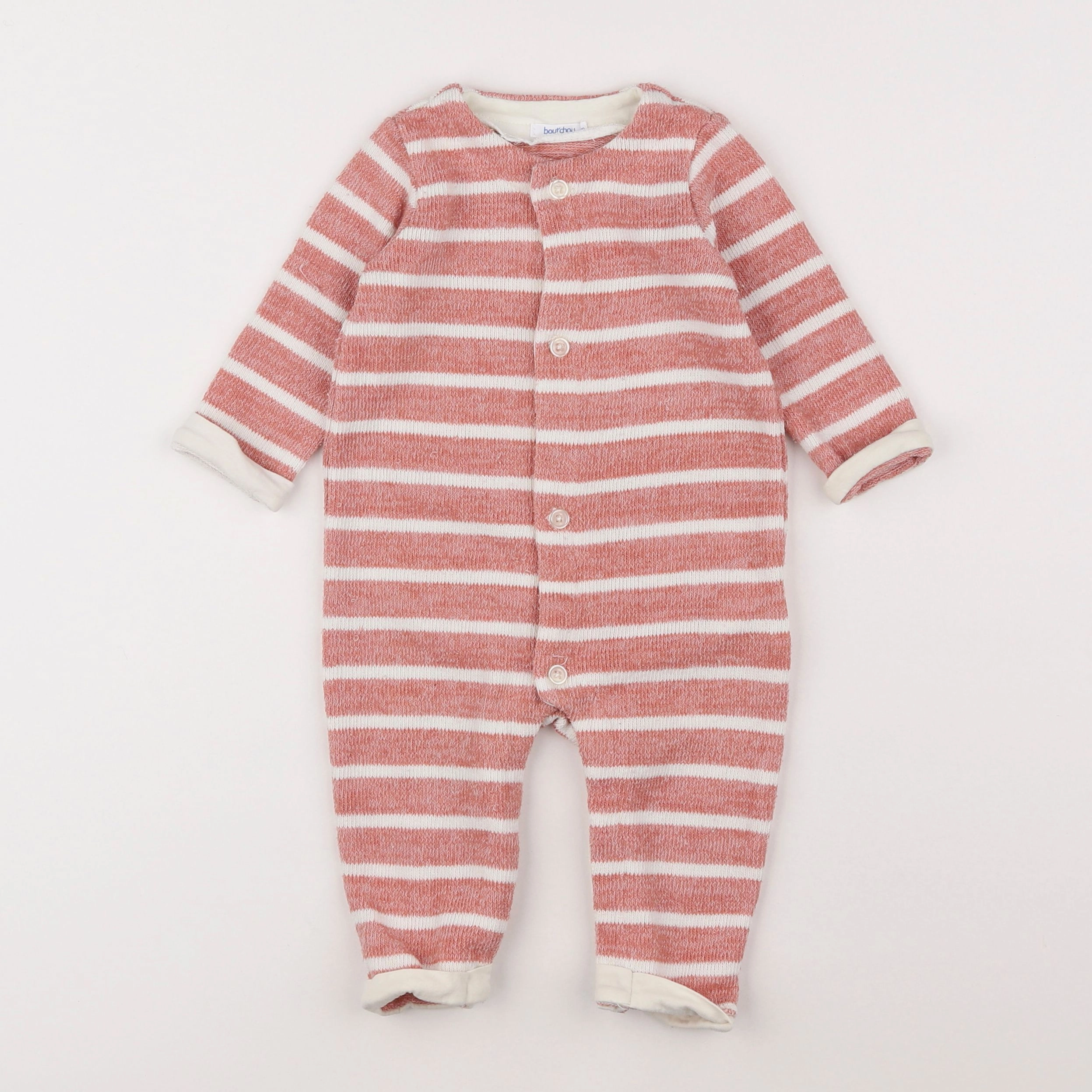 Boutchou - combinaison rose - 6 mois