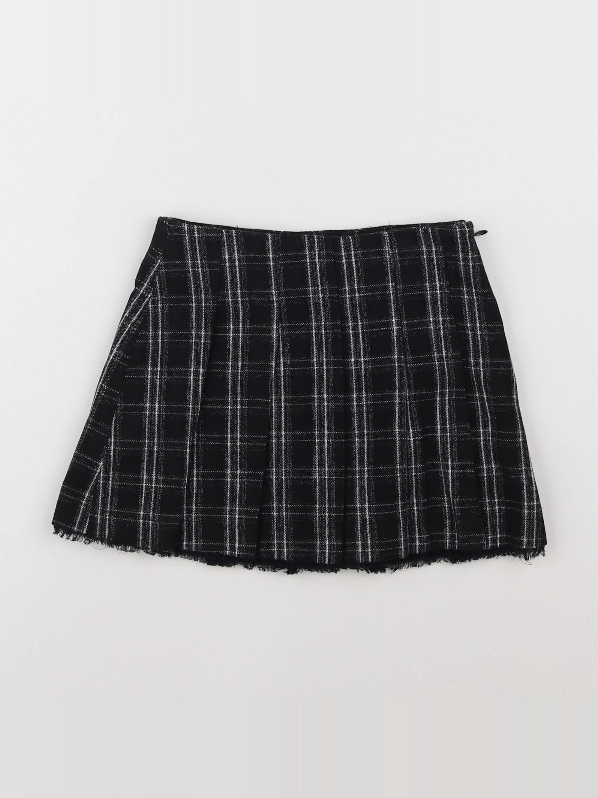 Zara - jupe noir, beige - 7 ans