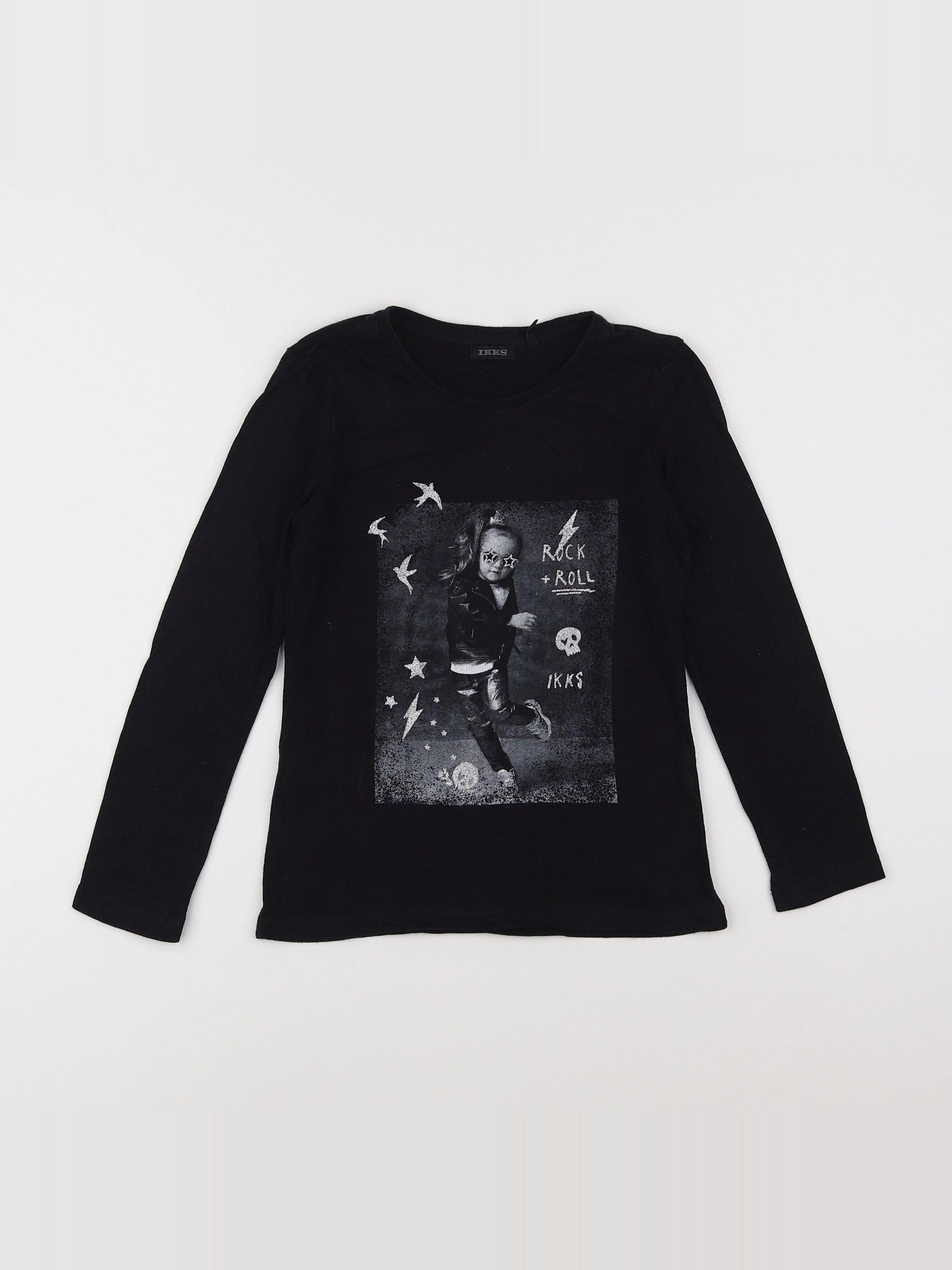IKKS - tee-shirt noir - 6 ans