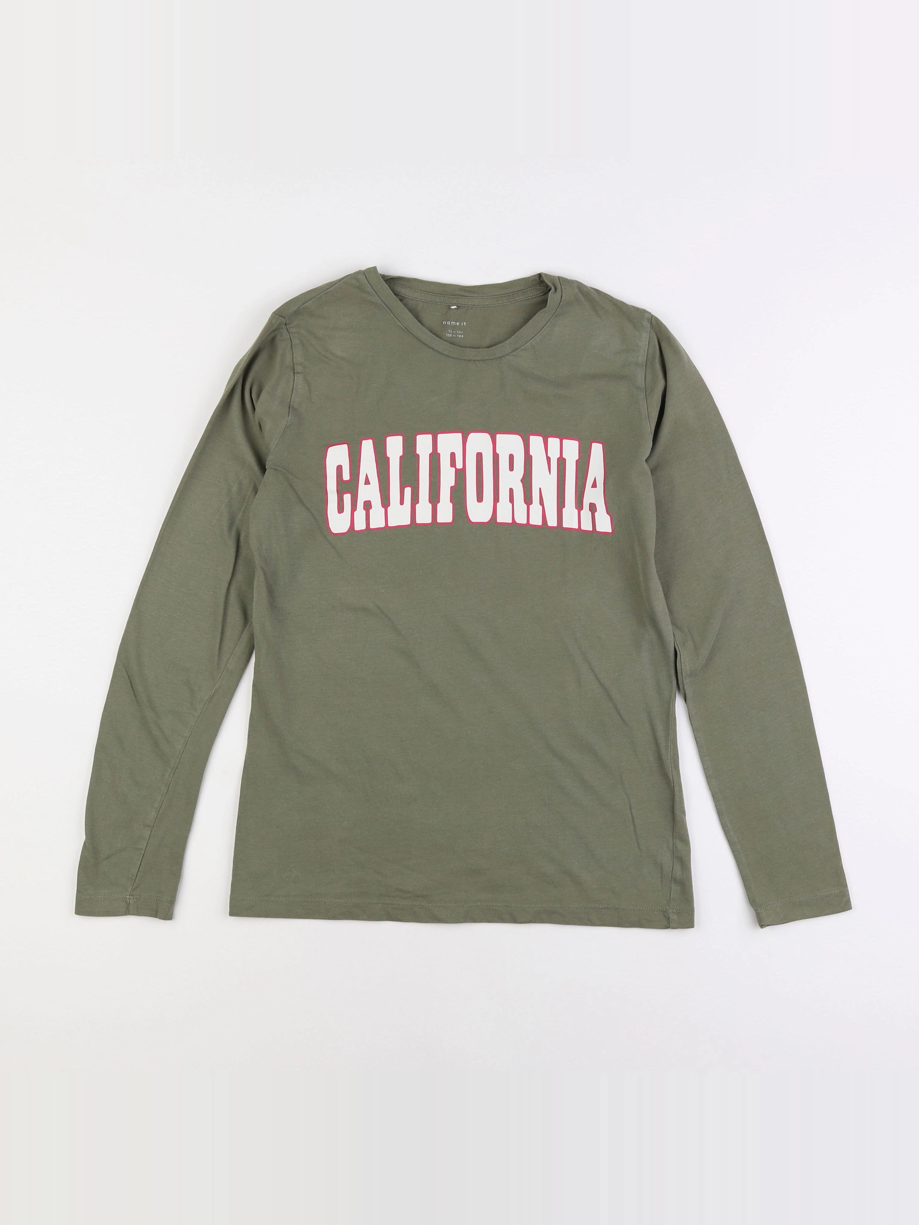 Name it - tee-shirt vert - 13/14 ans