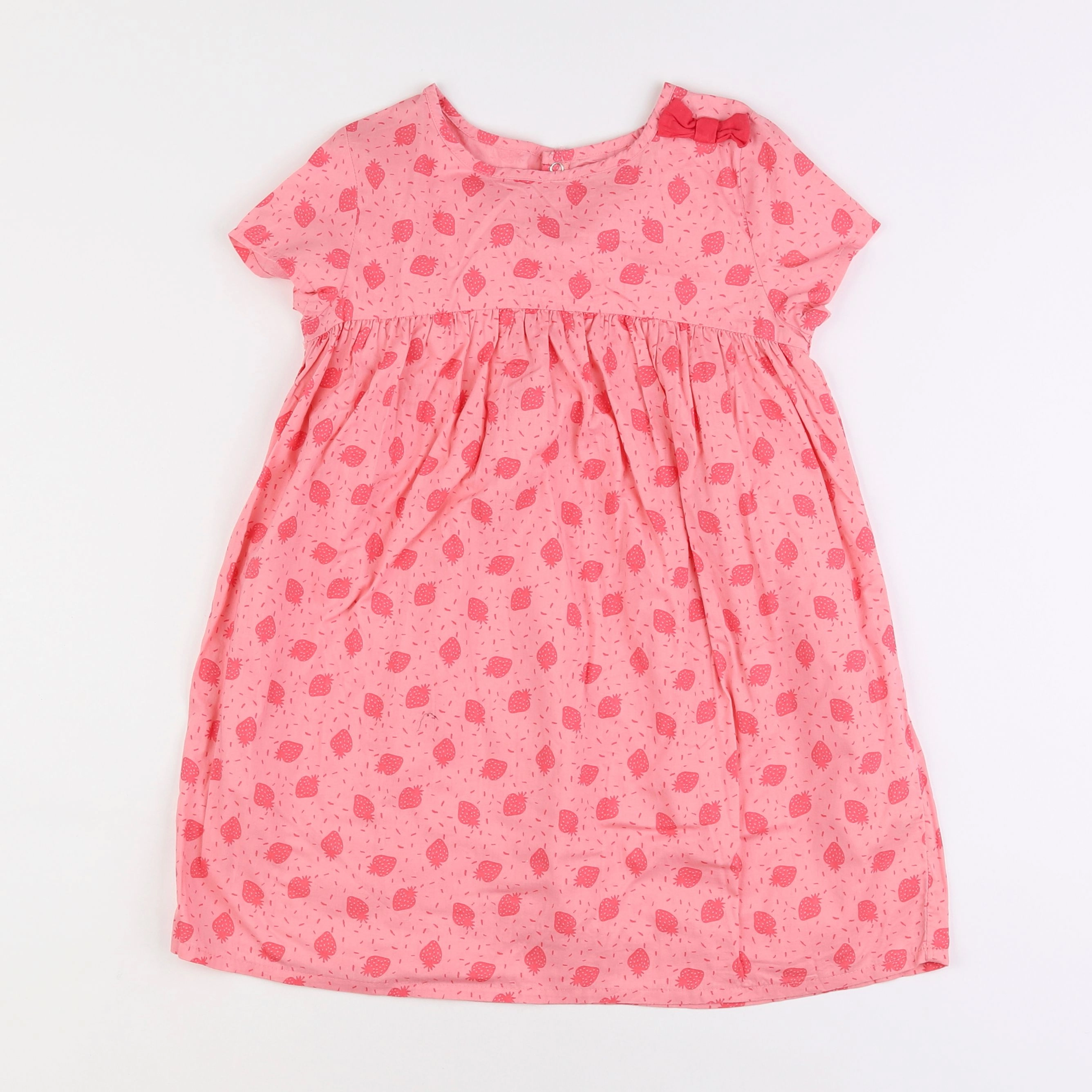 Vertbaudet - robe rose - 8 ans