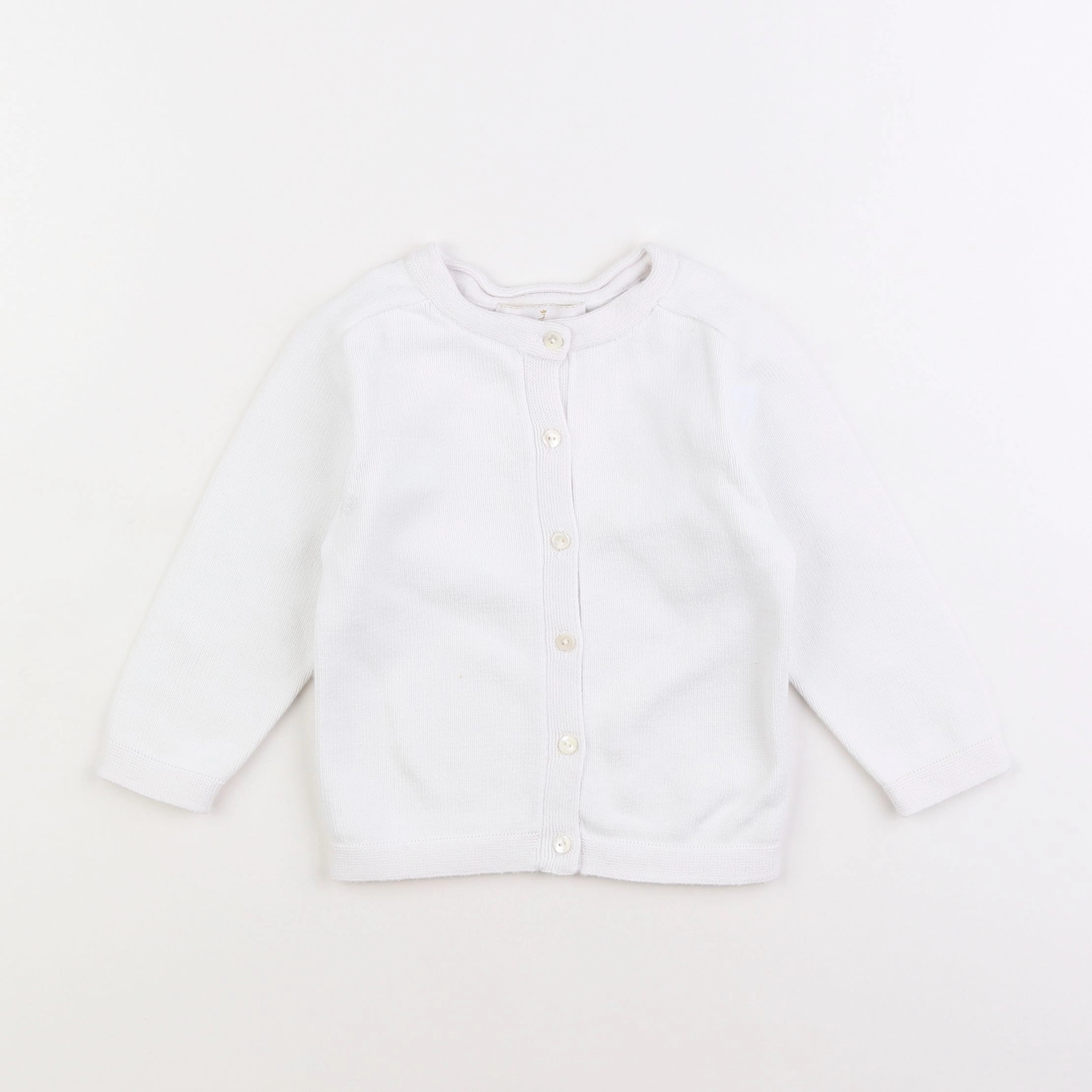 Jacadi - gilet blanc - 3 ans