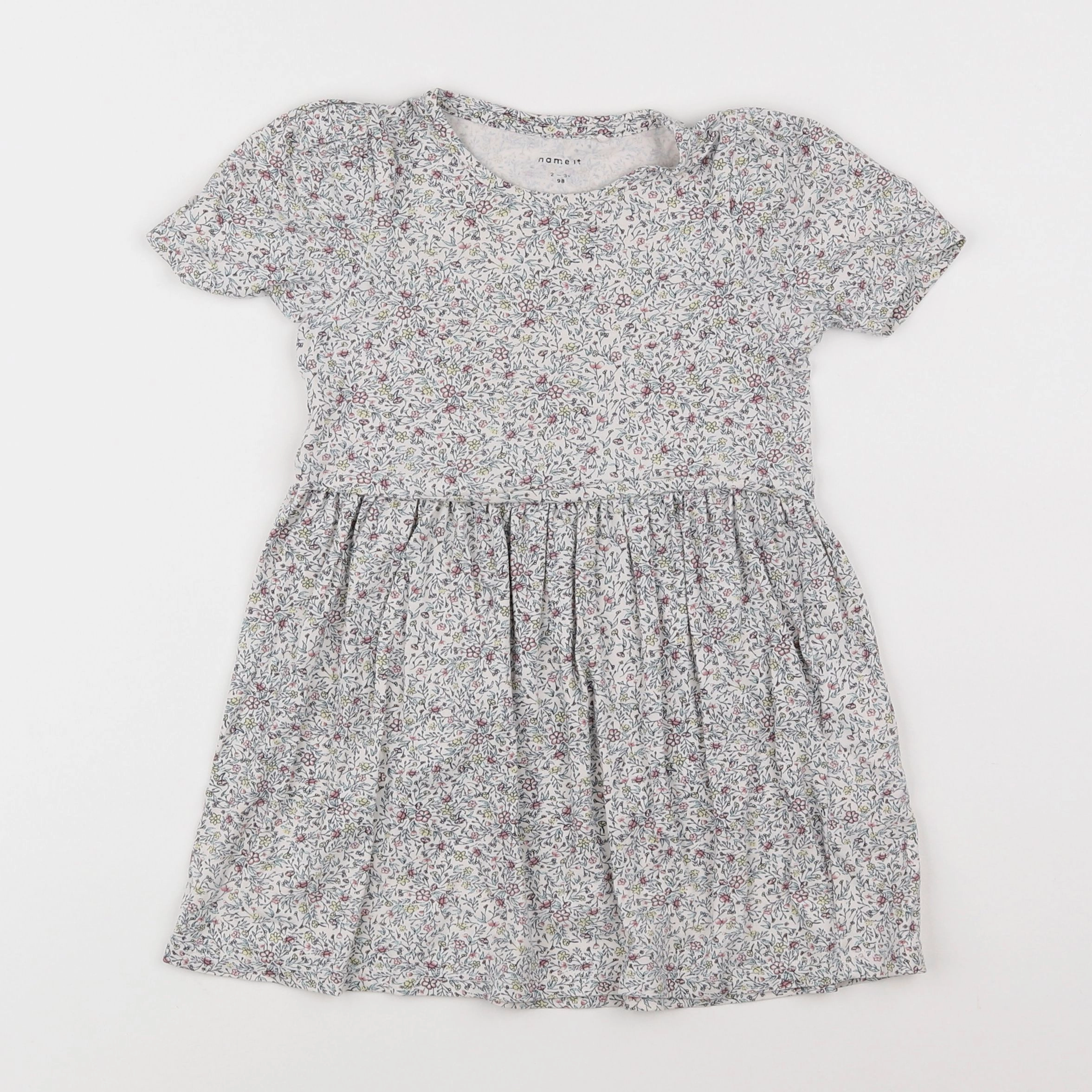 Name it - robe multicolore - 2/3 ans