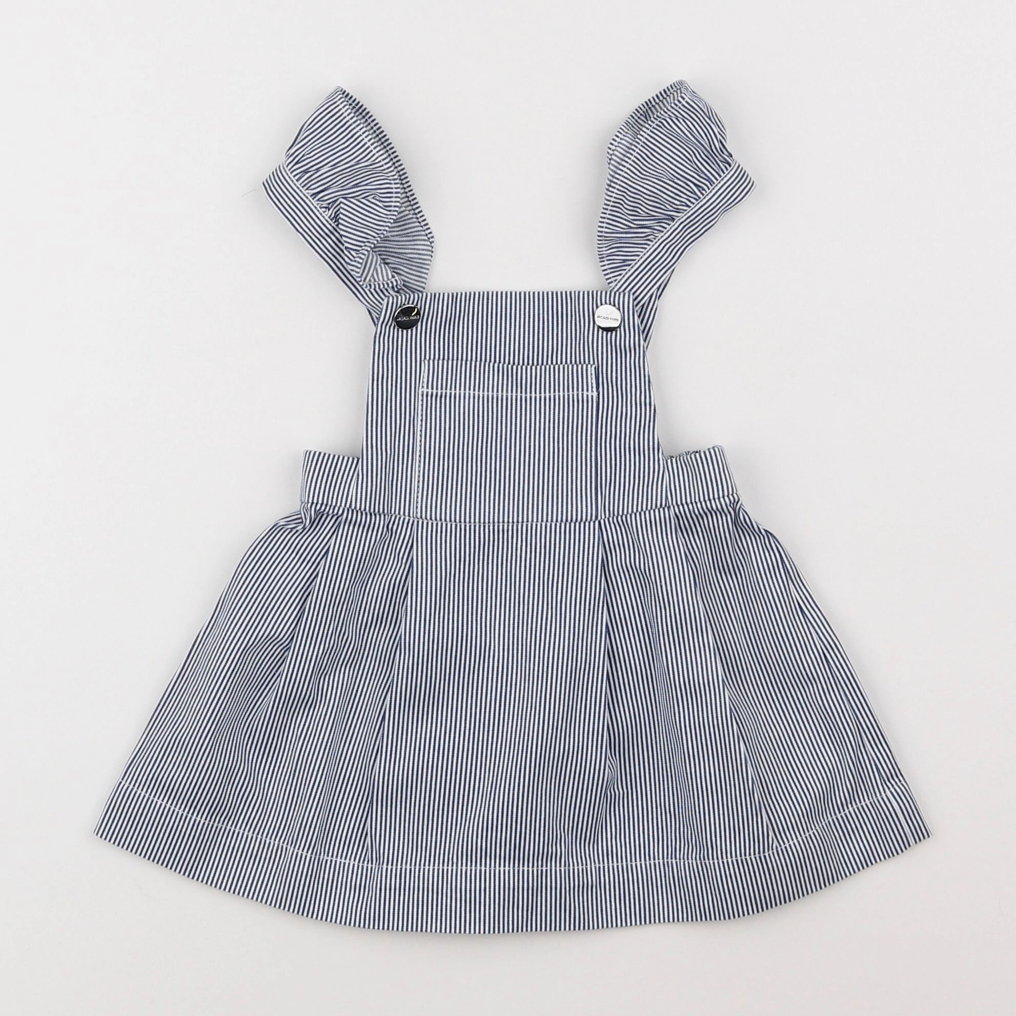 Jacadi - robe bleu, blanc - 18 mois