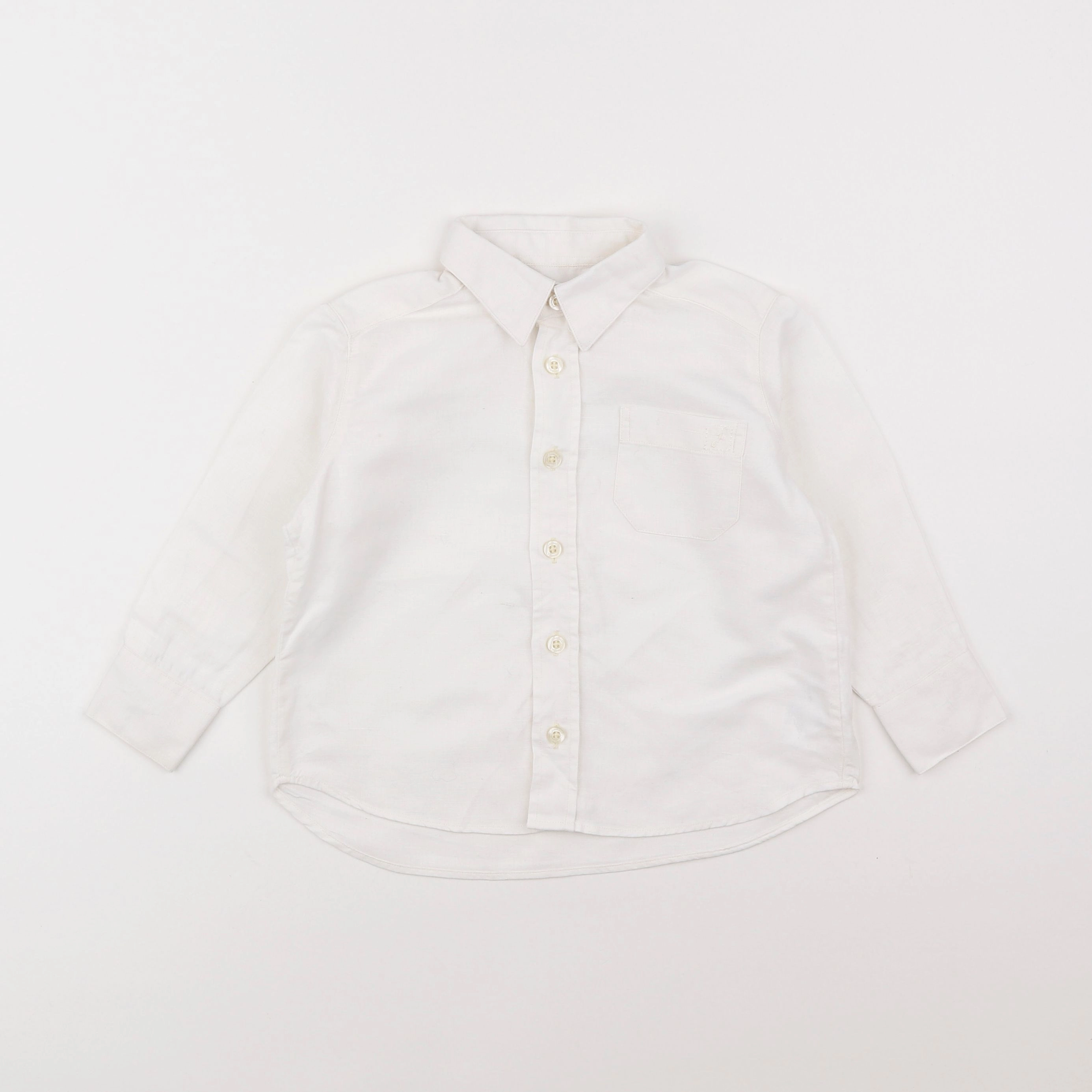 Jacadi - chemise blanc - 2 ans