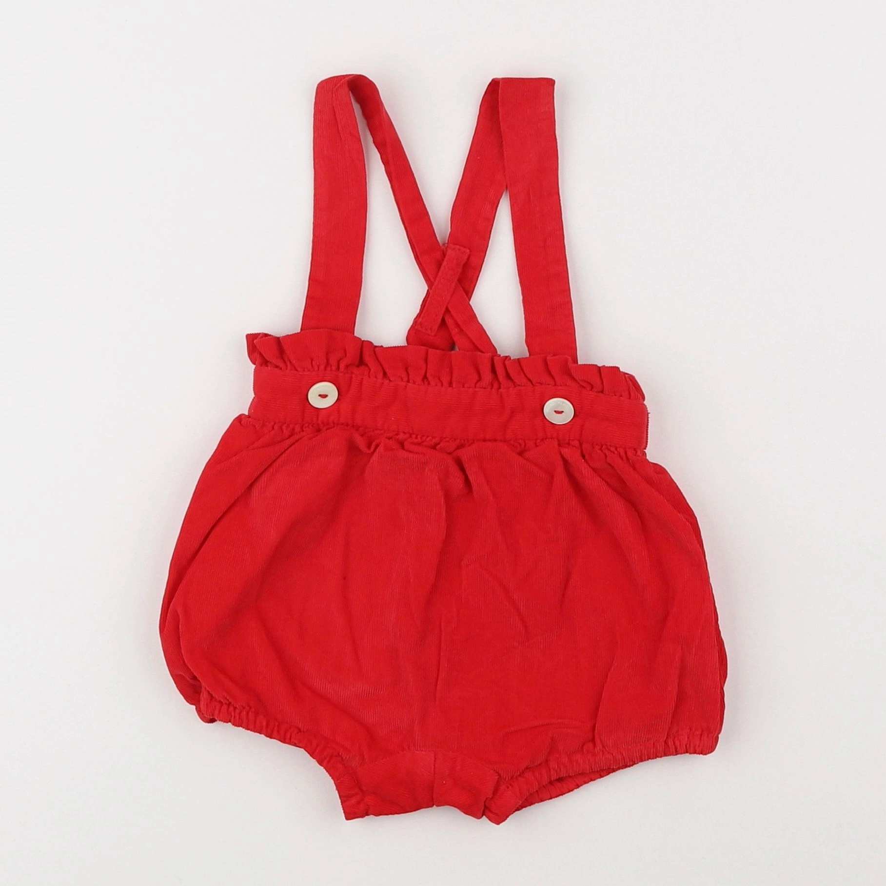 Jacadi - bloomer rouge - 6 mois