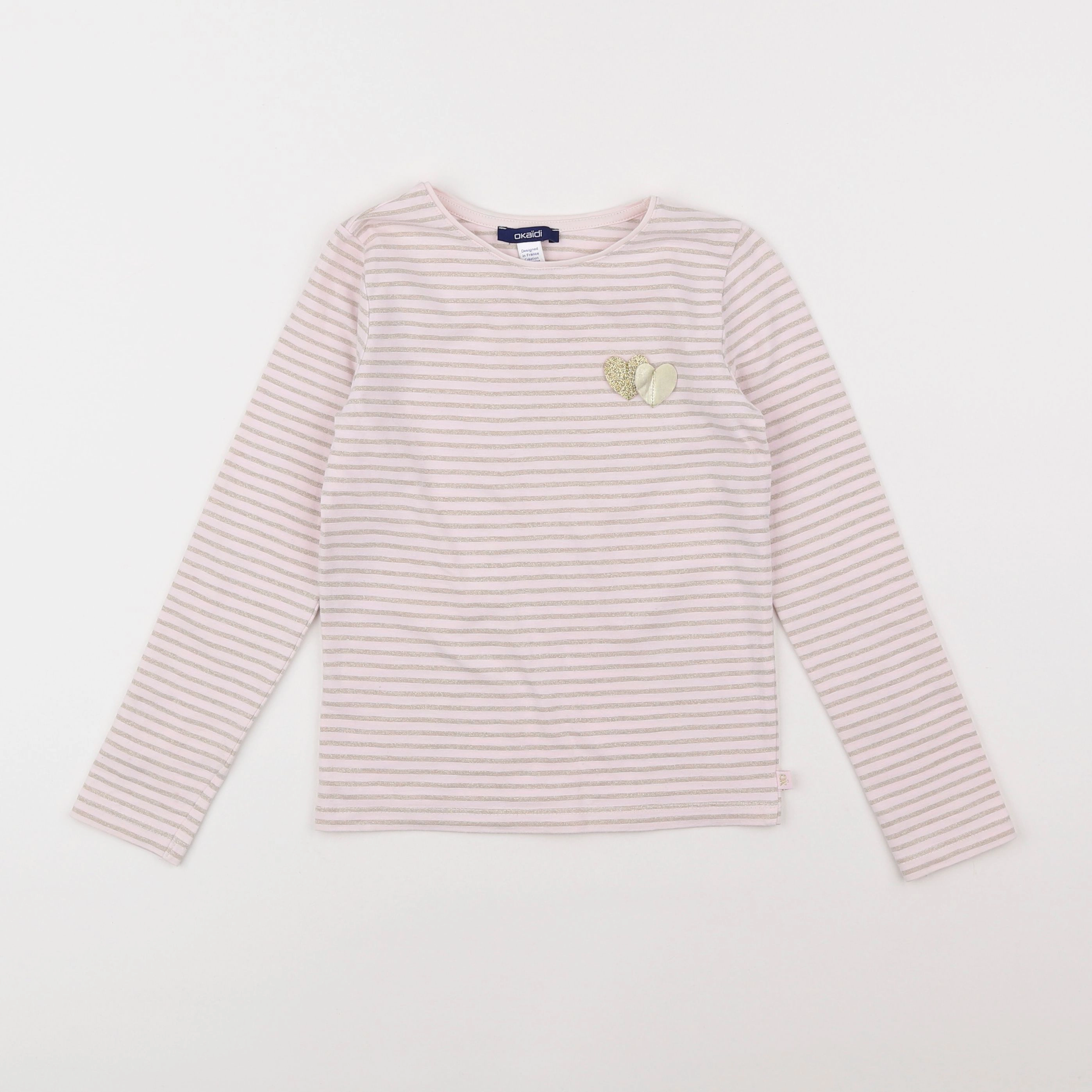 Okaidi - tee-shirt rose - 5 ans