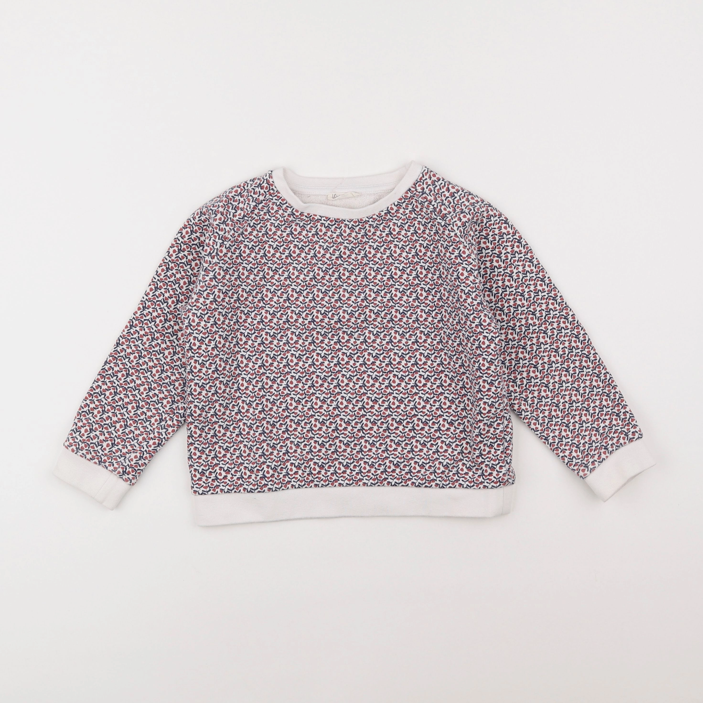 Little Cigogne - sweat multicolore - 6 ans