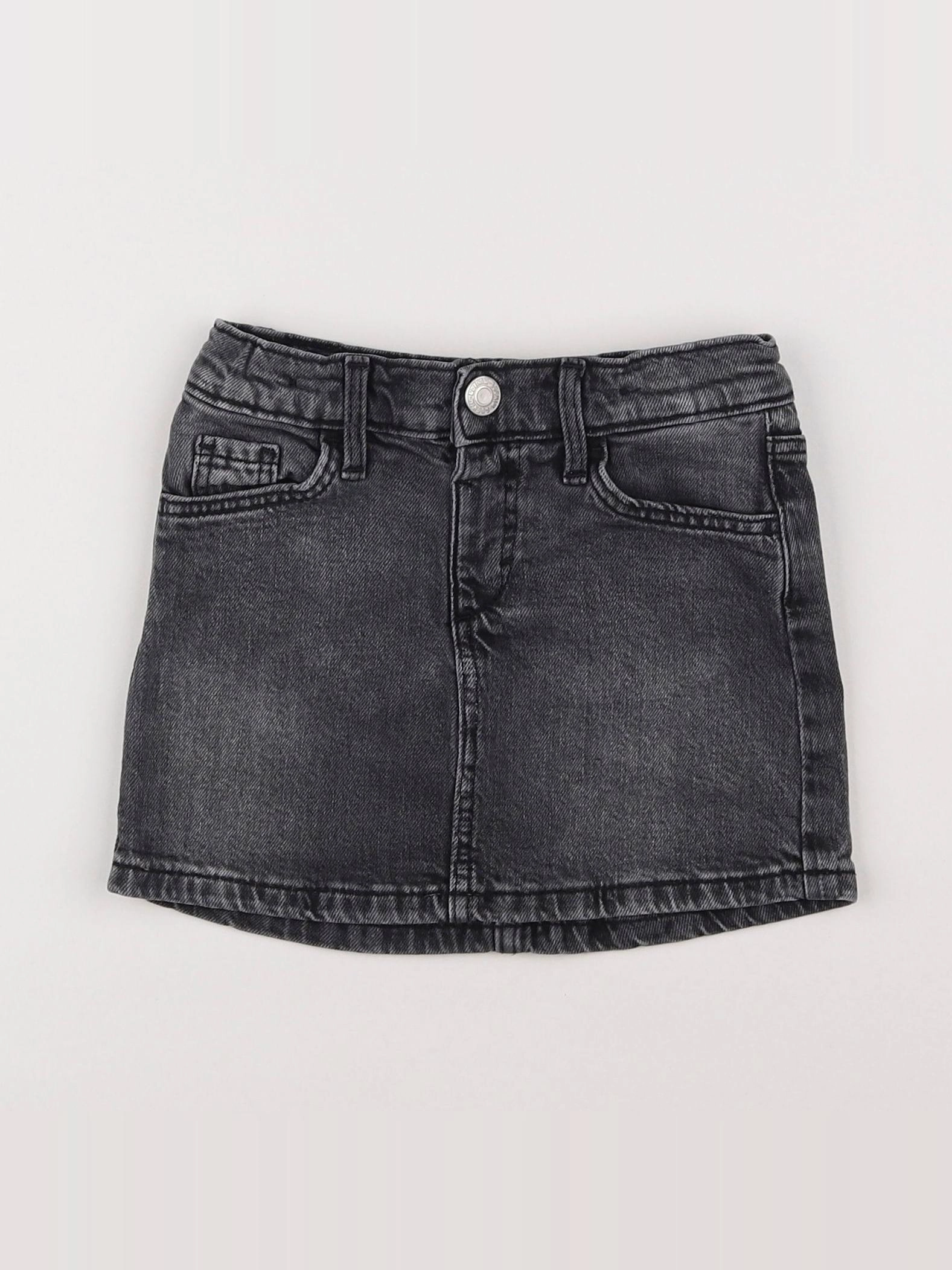 H&M - jupe gris - 18 mois à 2 ans