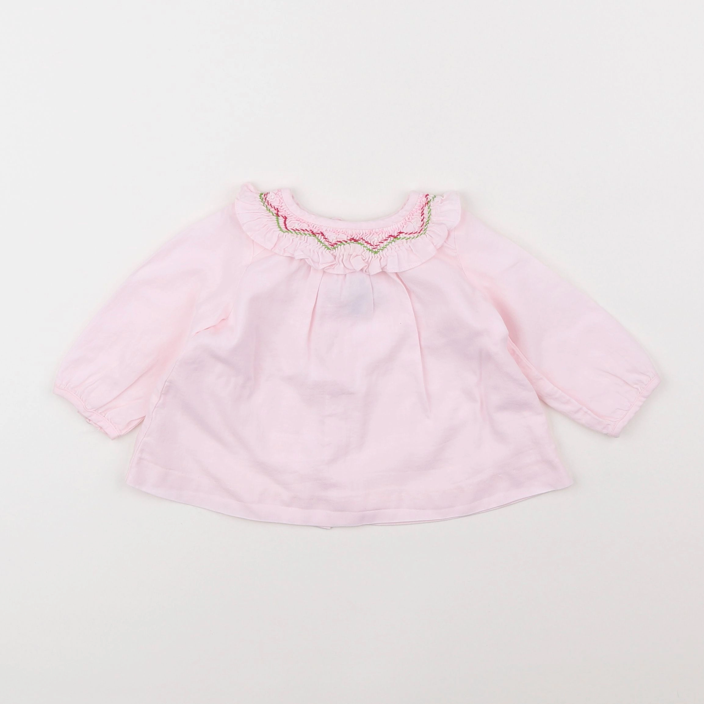 Jacadi - blouse rose - 6 mois