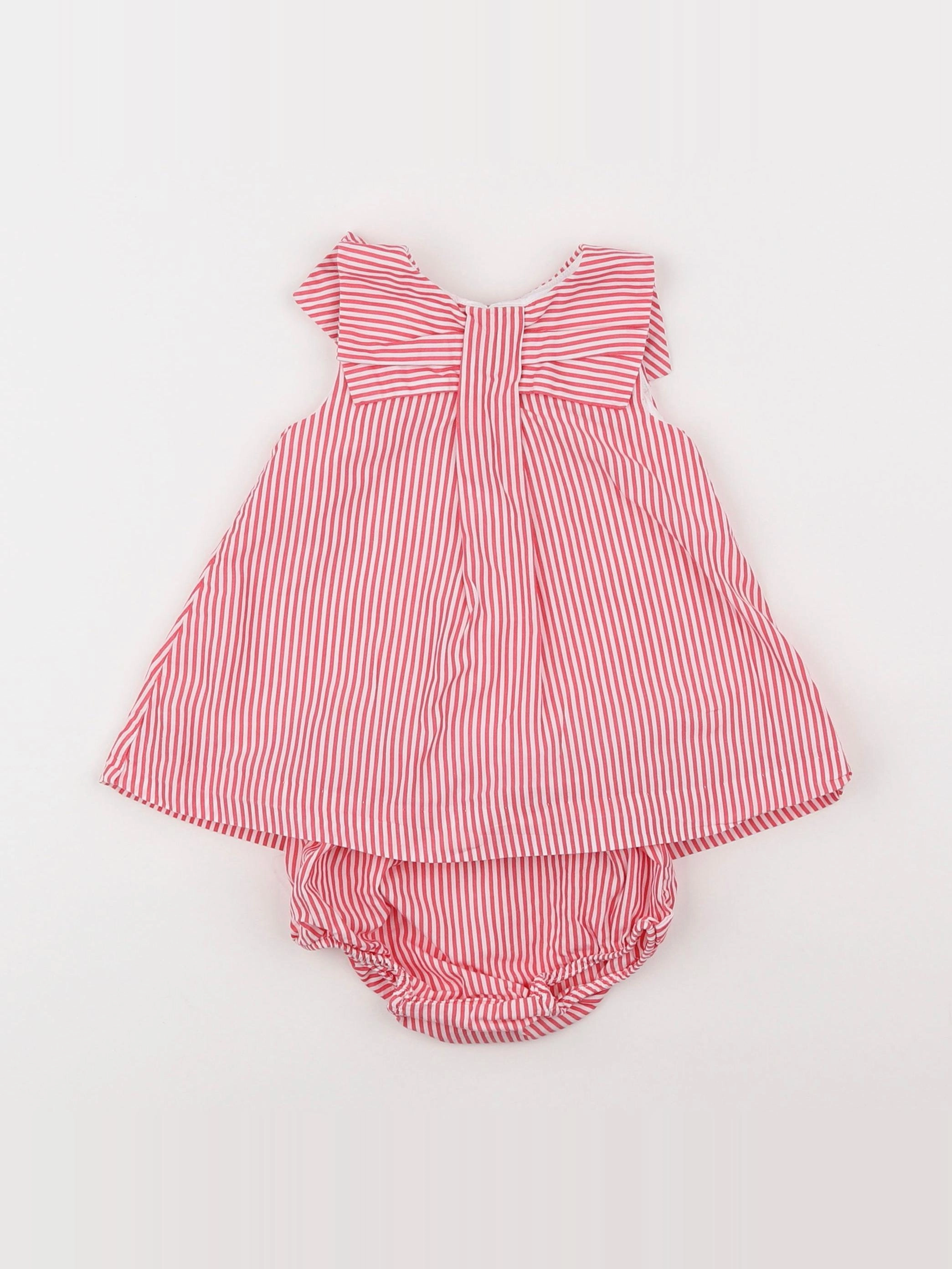 Jacadi - robe rouge - 6 mois