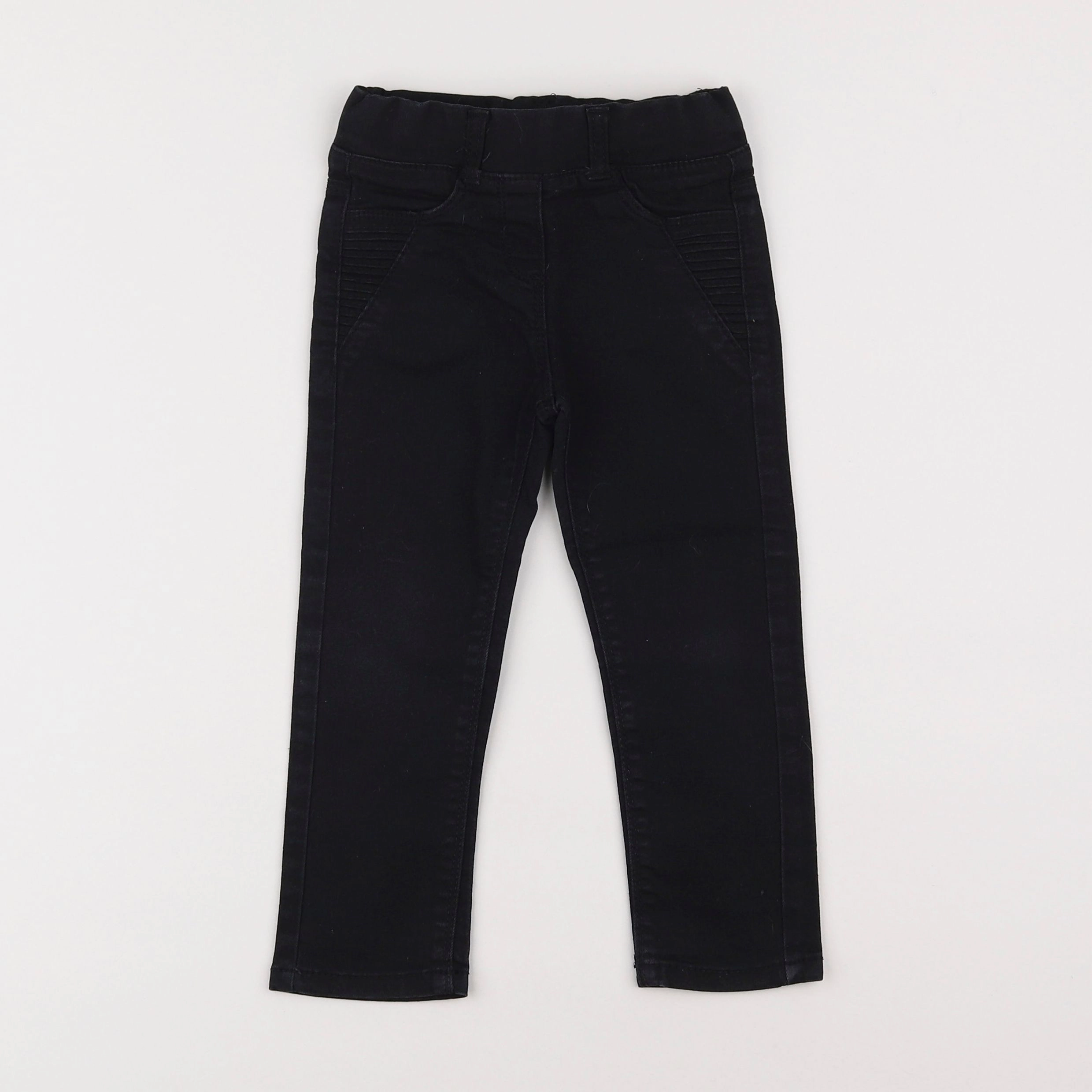 Vertbaudet - jegging noir - 3 ans