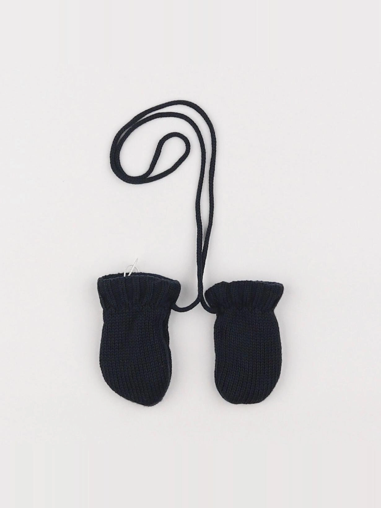 Petit Bateau - moufles bleu - 3/6 mois