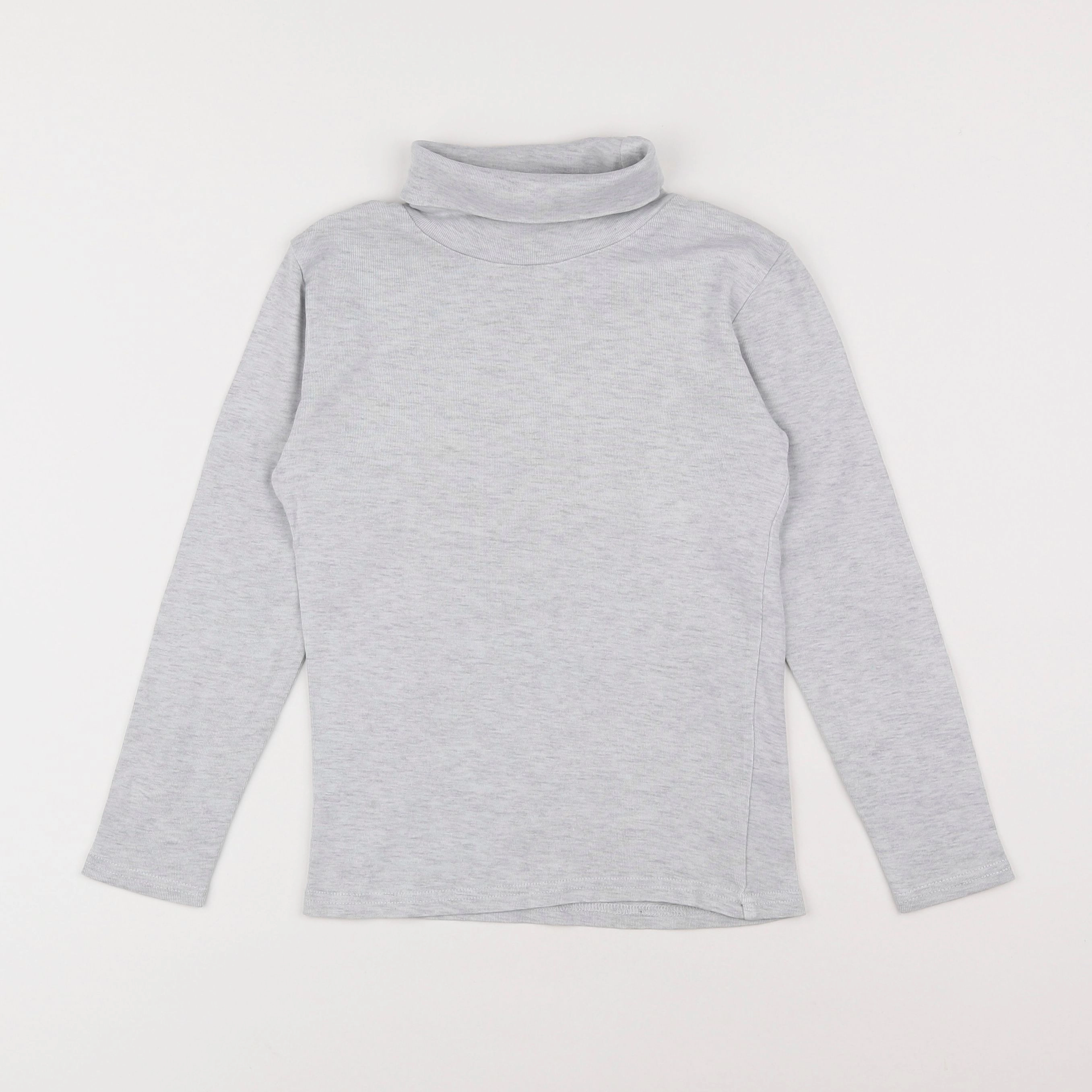 Vertbaudet - sous-pull gris - 8 ans