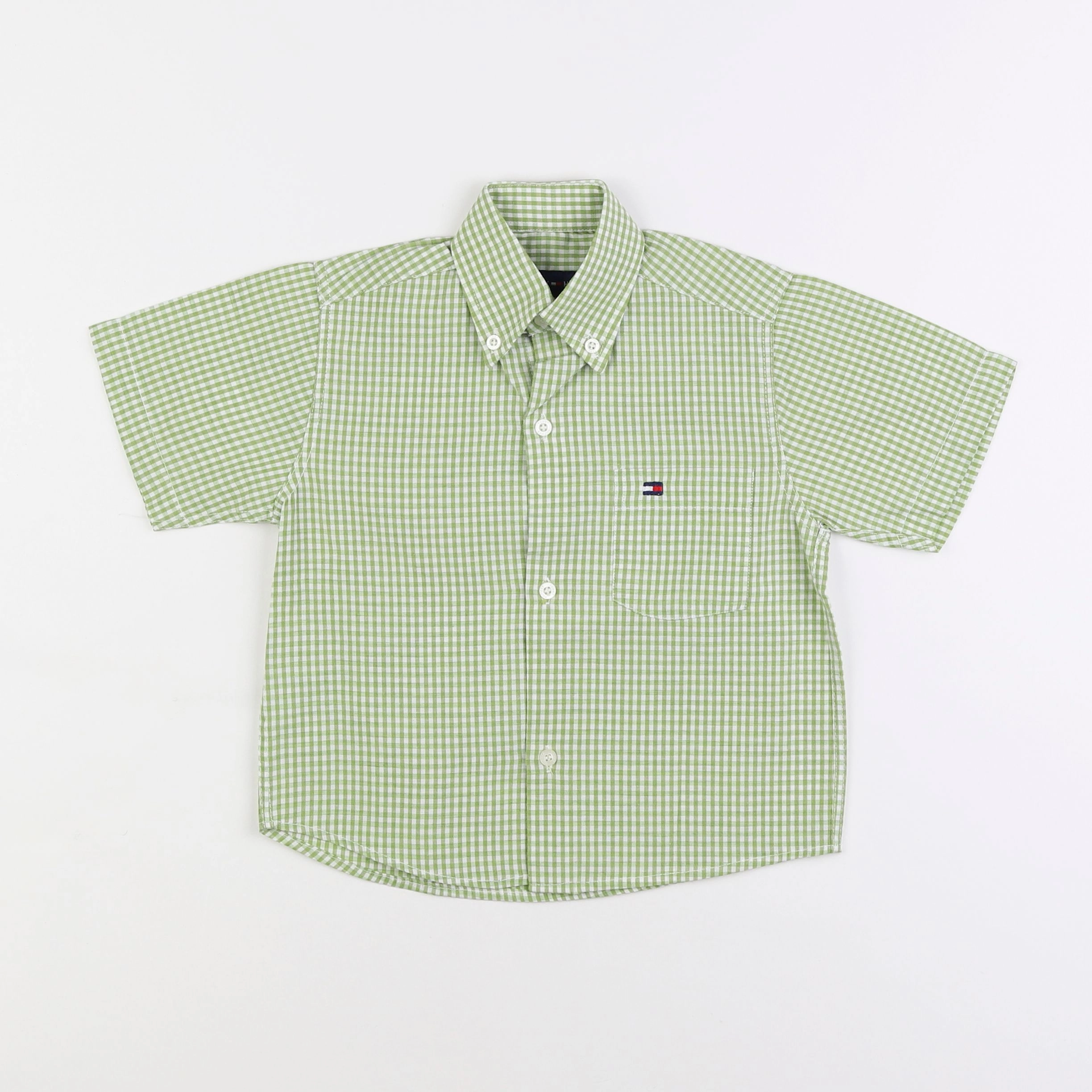 Tommy Hilfiger - chemise vert - 2 ans