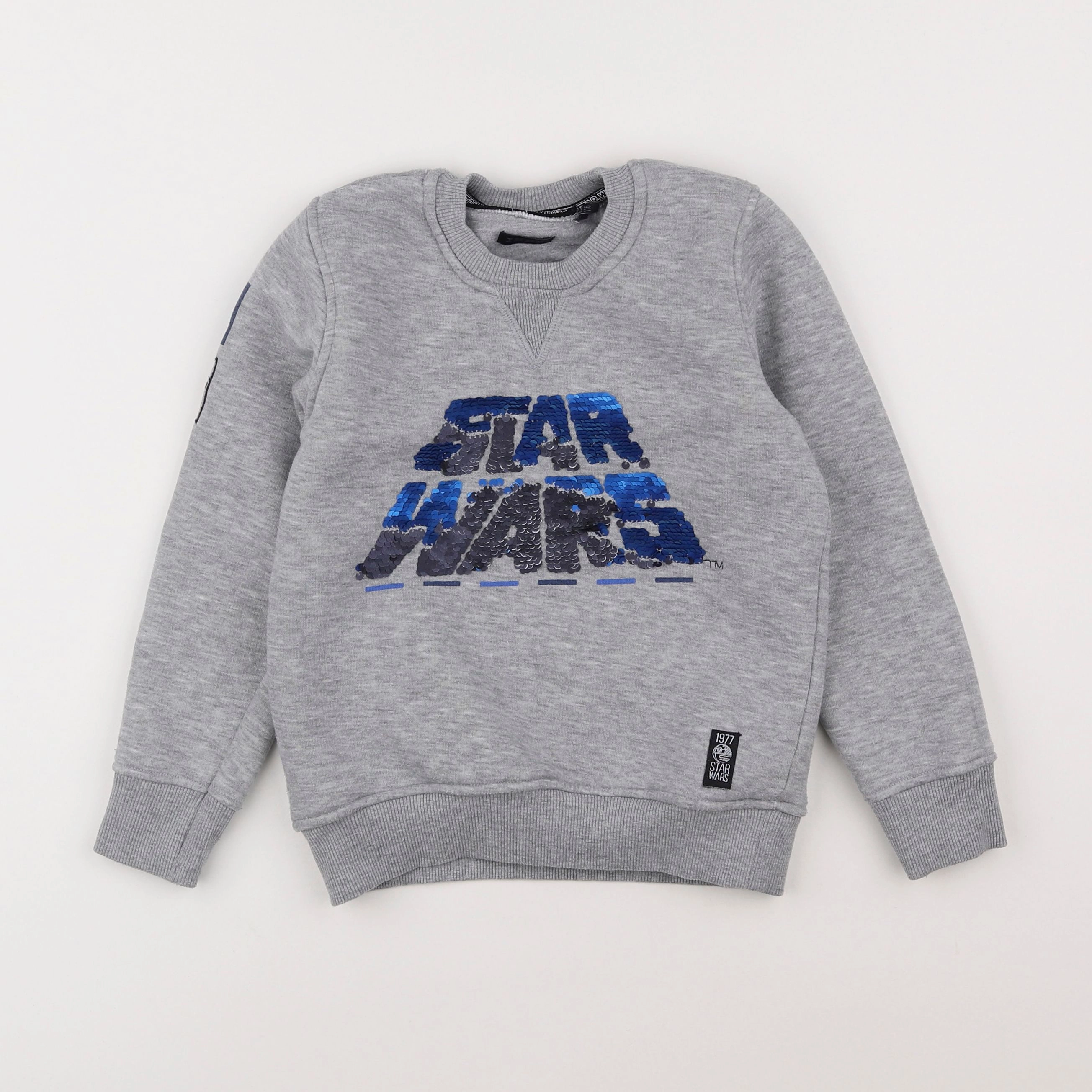 IKKS - sweat gris - 6 ans