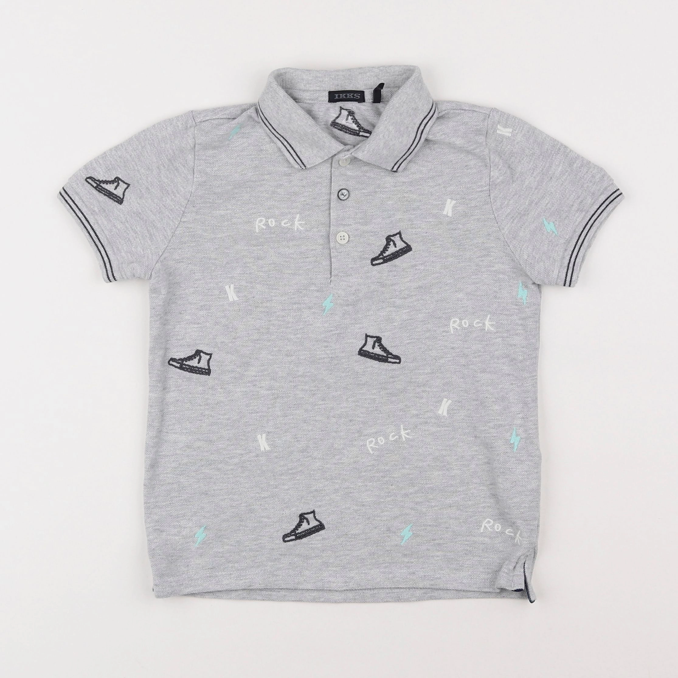 IKKS - polo gris - 5 ans