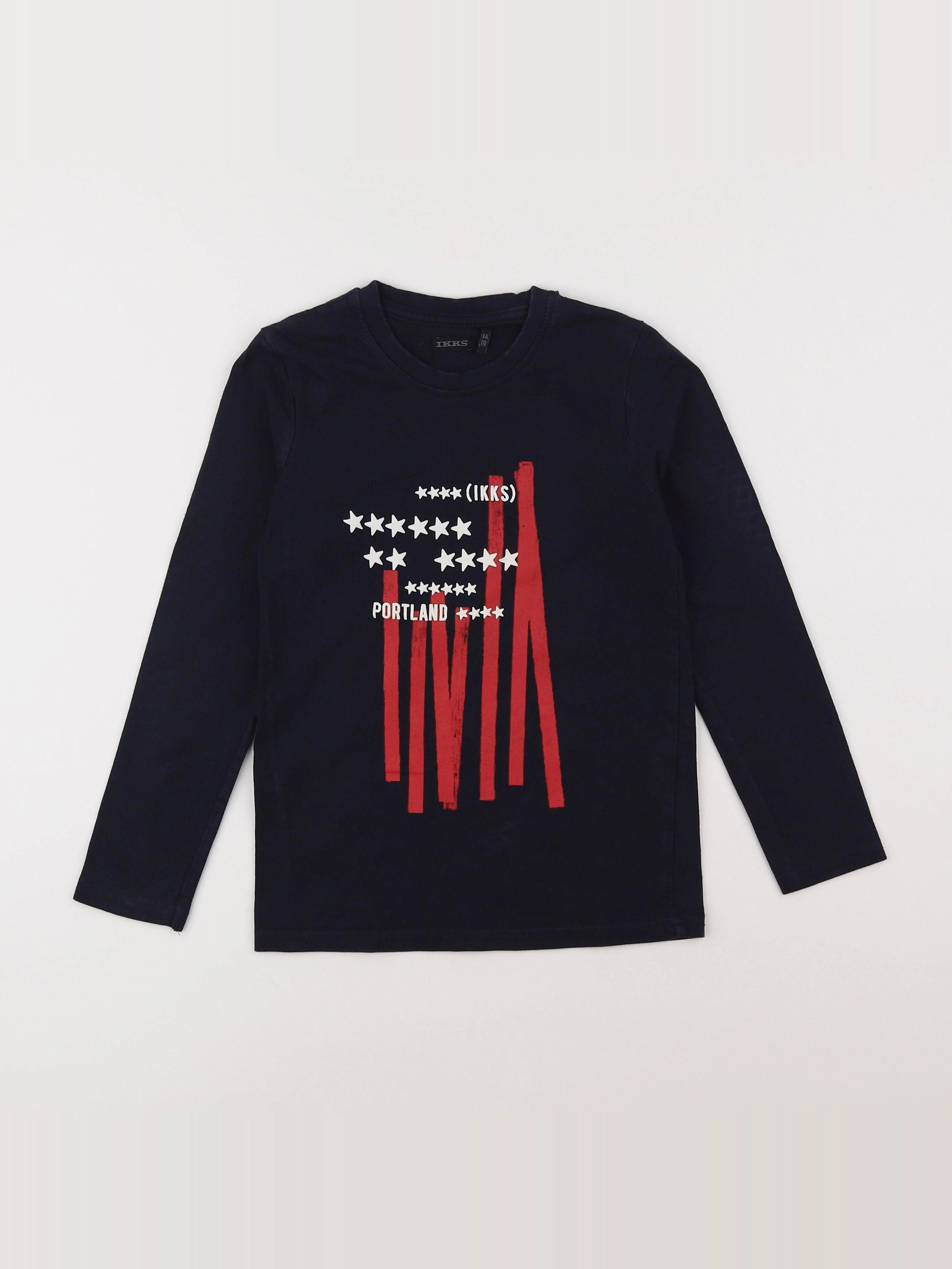 IKKS - tee-shirt bleu - 6 ans