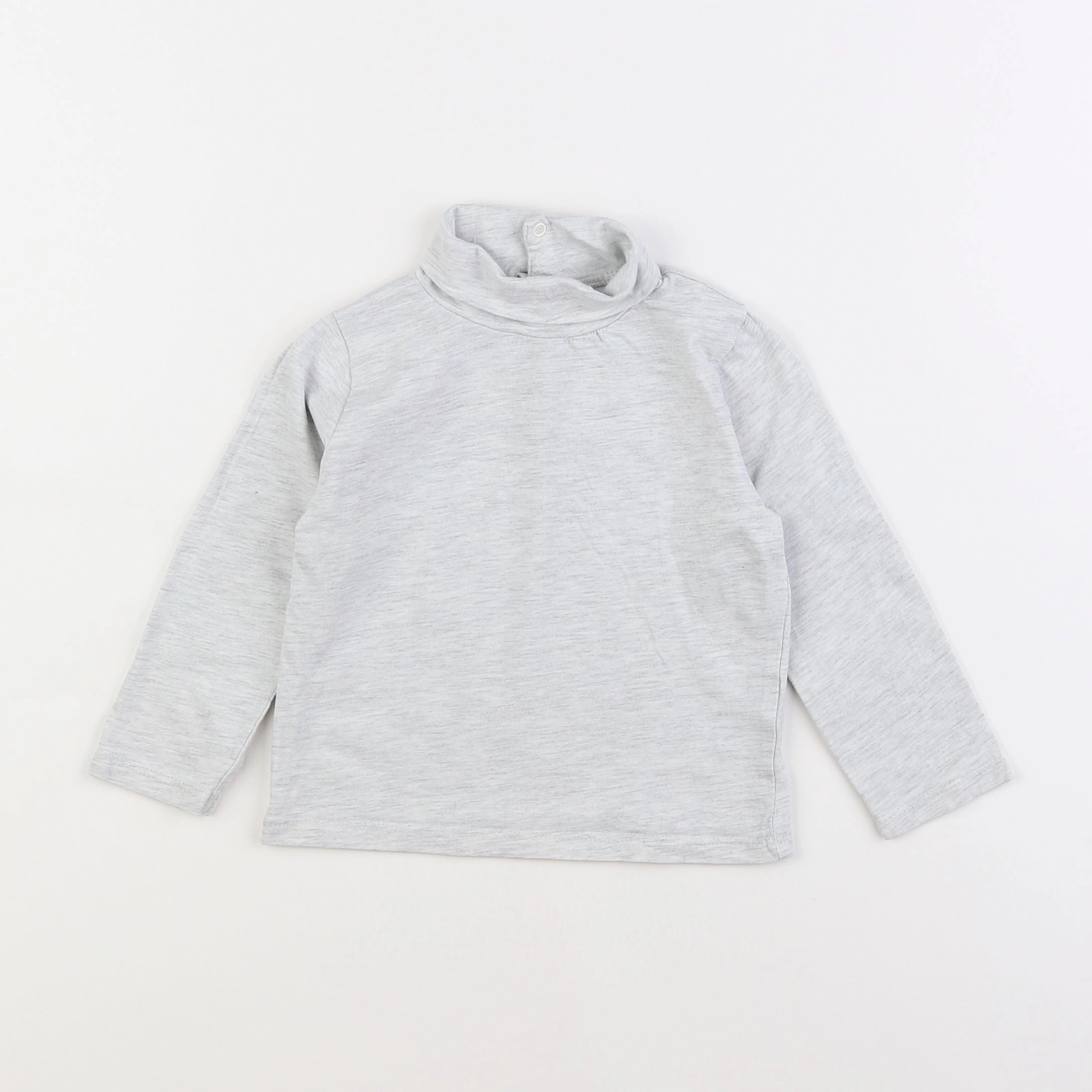 Tape à l'oeil - sous-pull gris - 2 ans