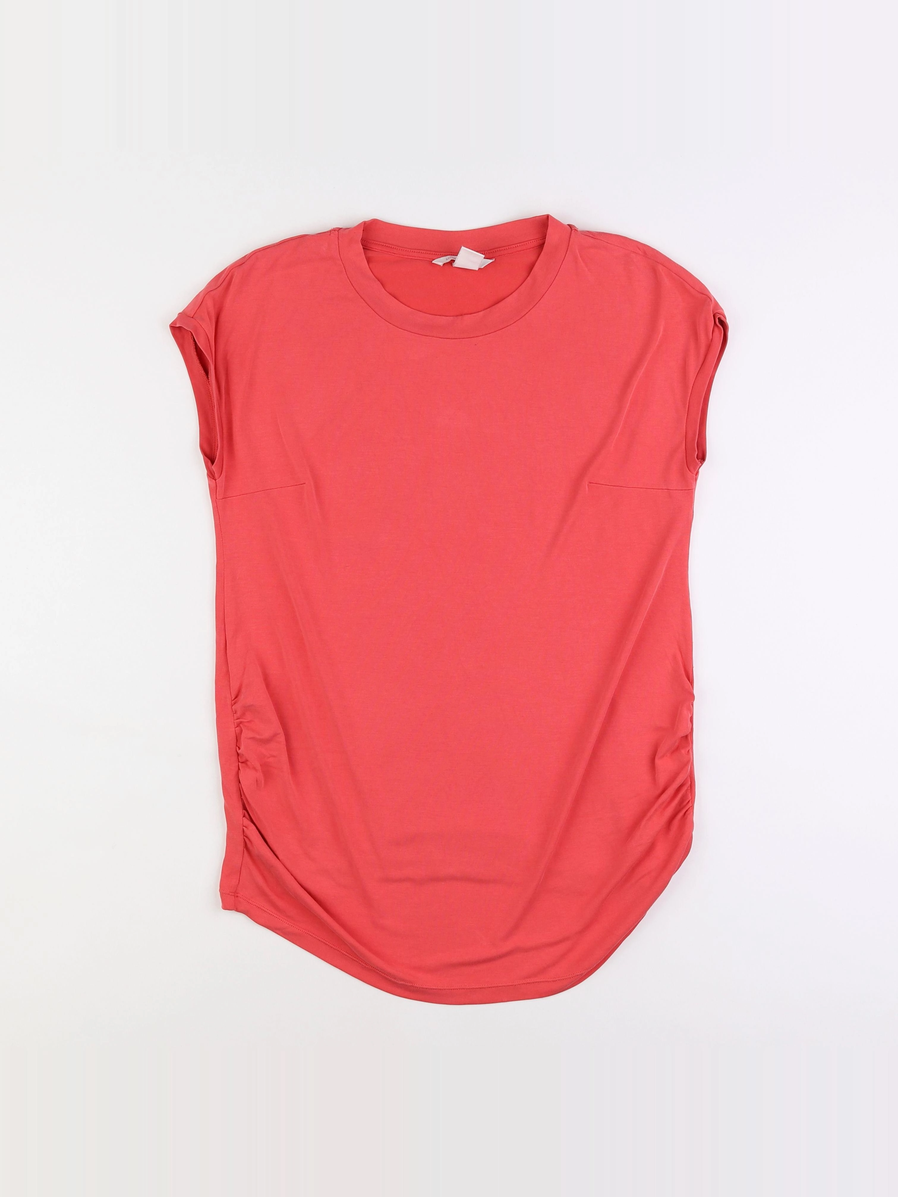 H&M - tee-shirt grossesse rose - s