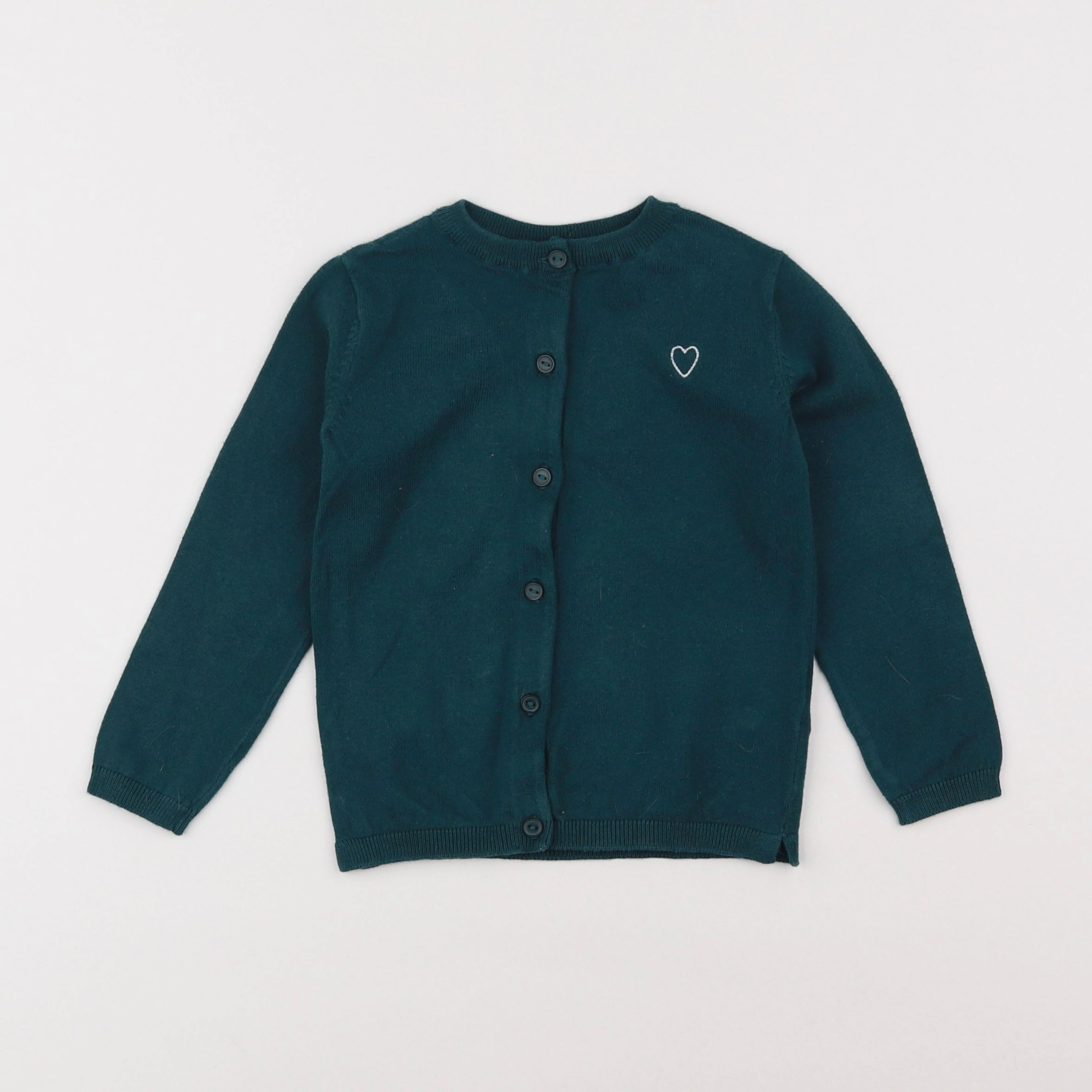 Vertbaudet - gilet vert - 3 ans