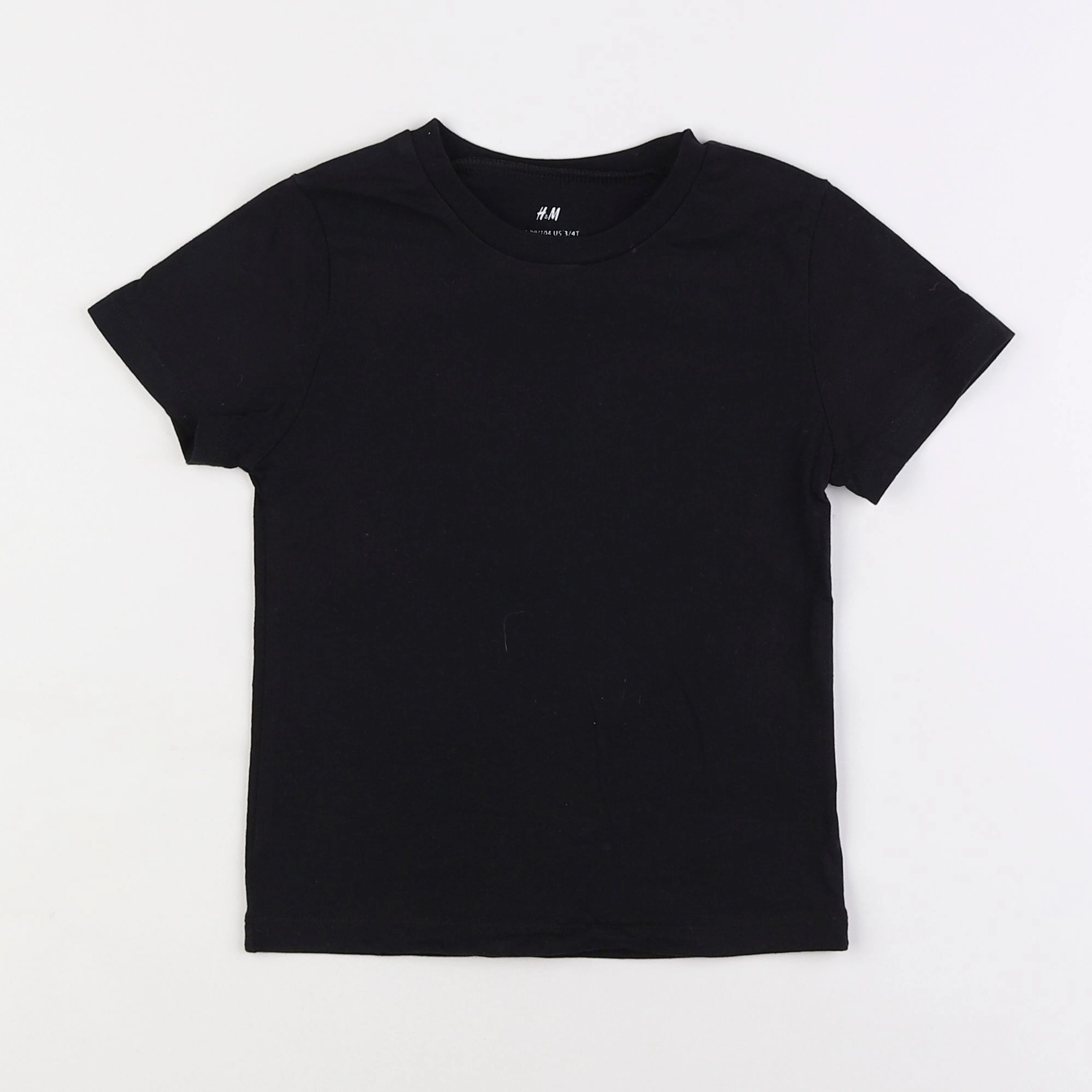 H&M - tee-shirt noir - 3/4 ans