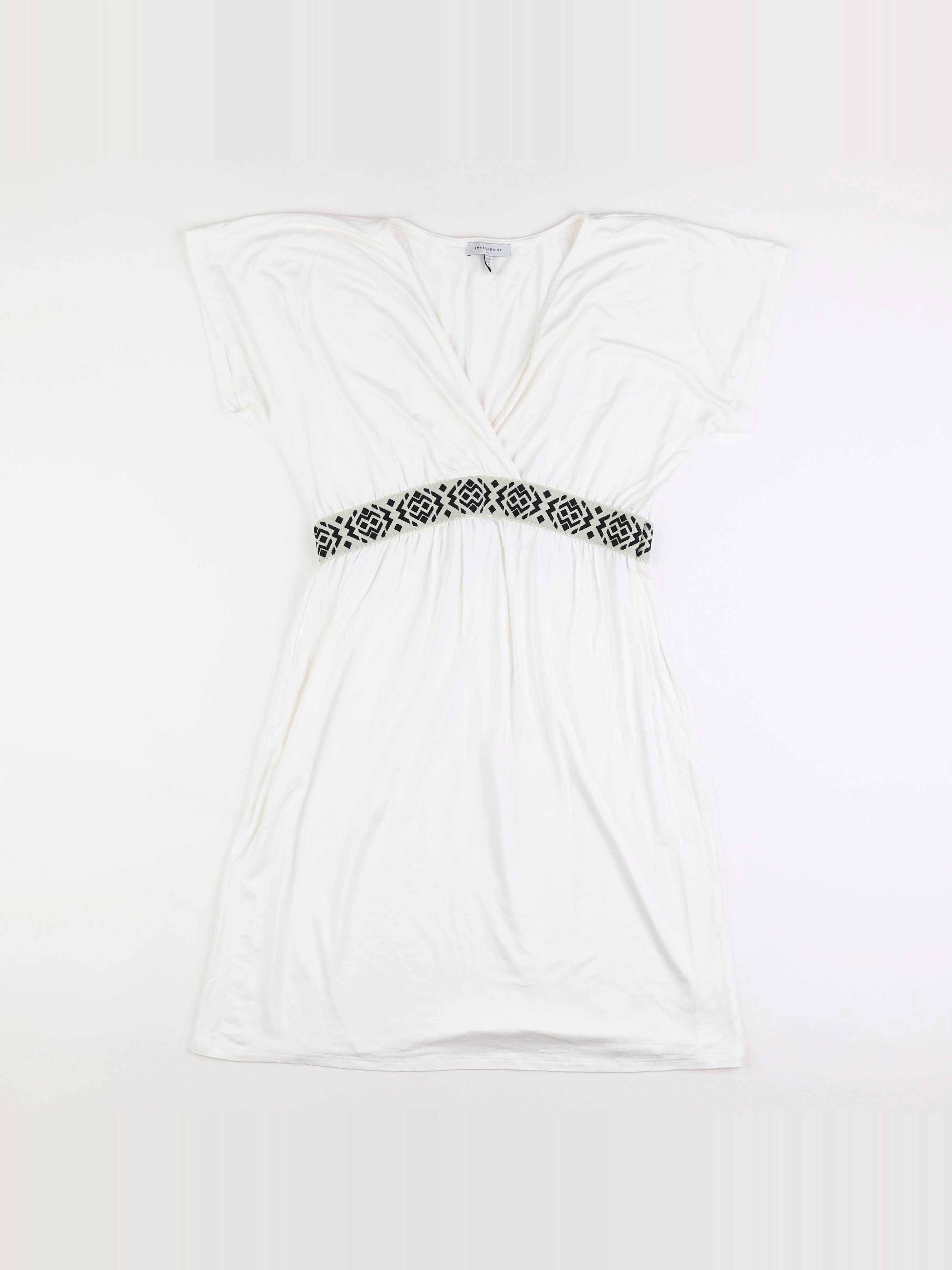 Envie de fraise - robe grossesse blanc - 38 à 40