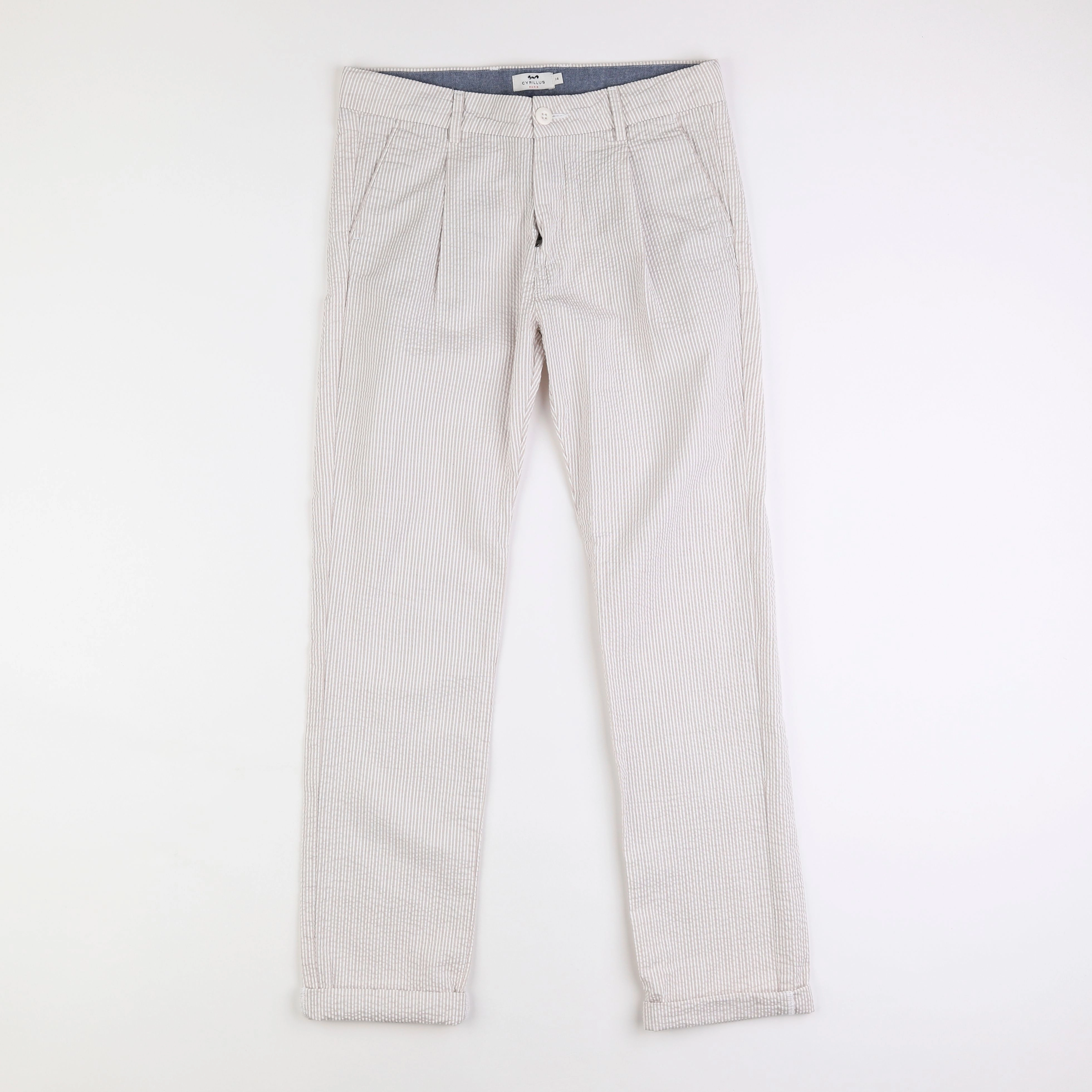 Cyrillus - pantalon beige - 14 ans