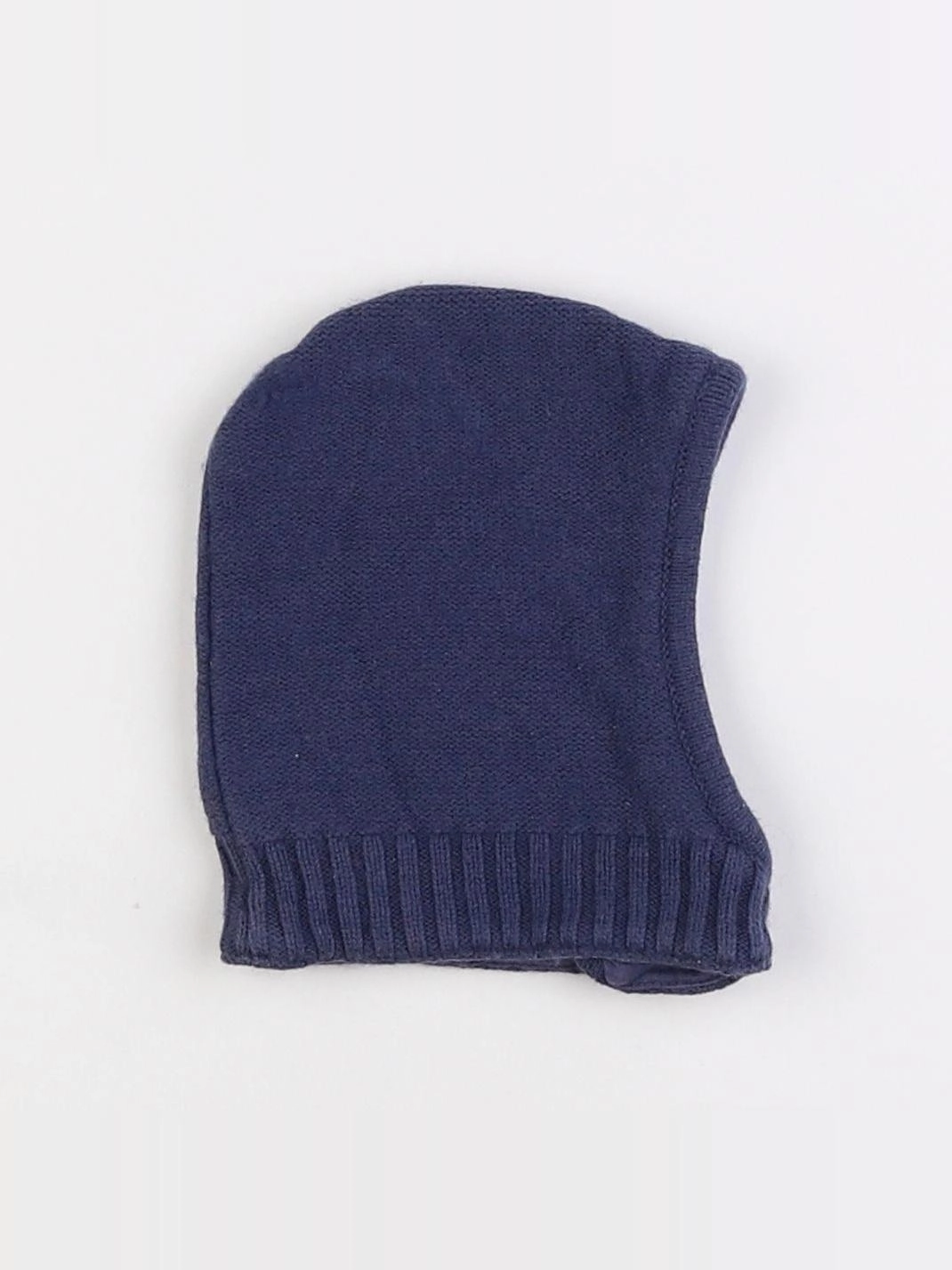 Vertbaudet - cagoule réversible bleu - 3/6 mois