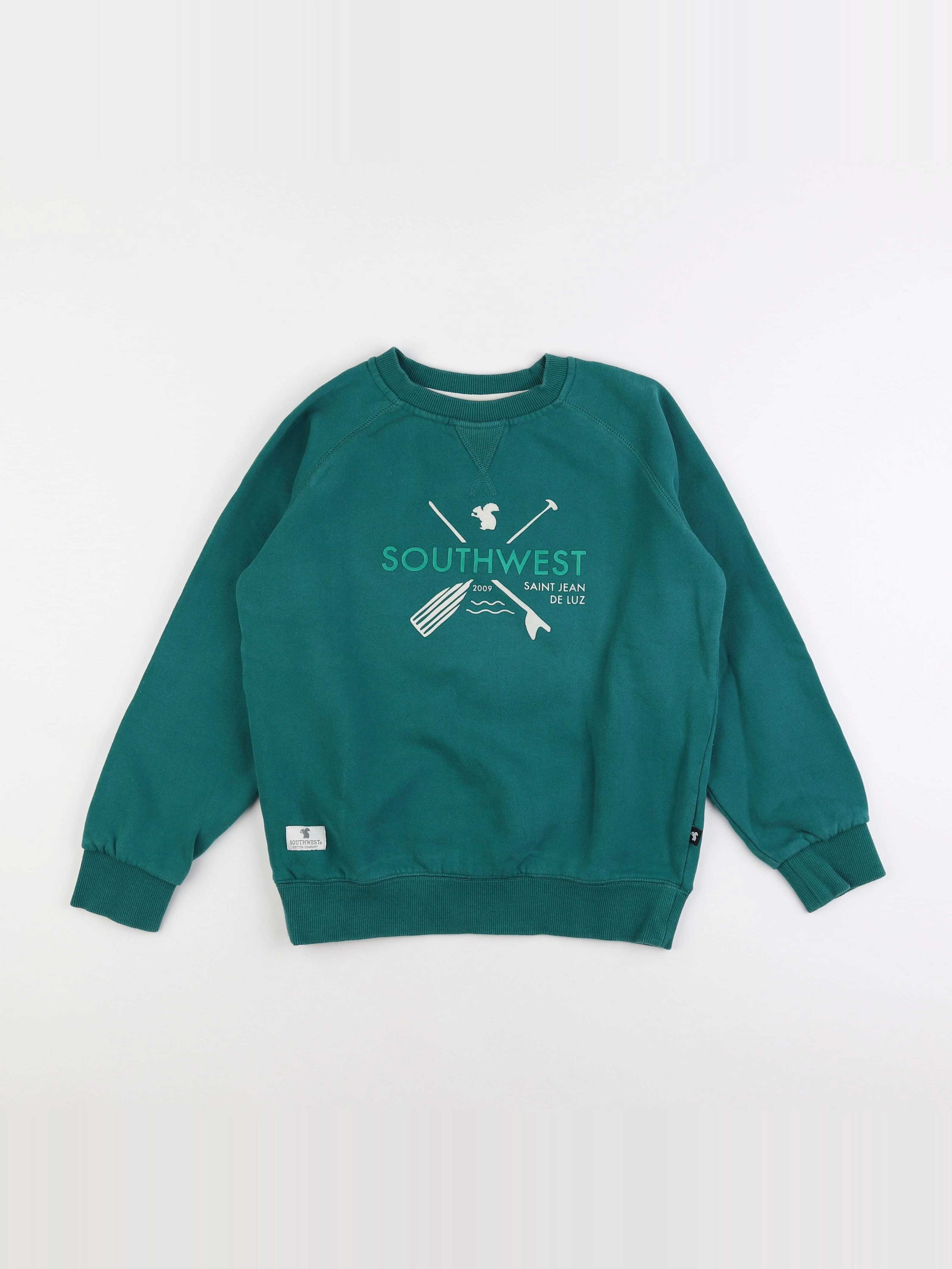 Southwest - sweat vert - 14 ans