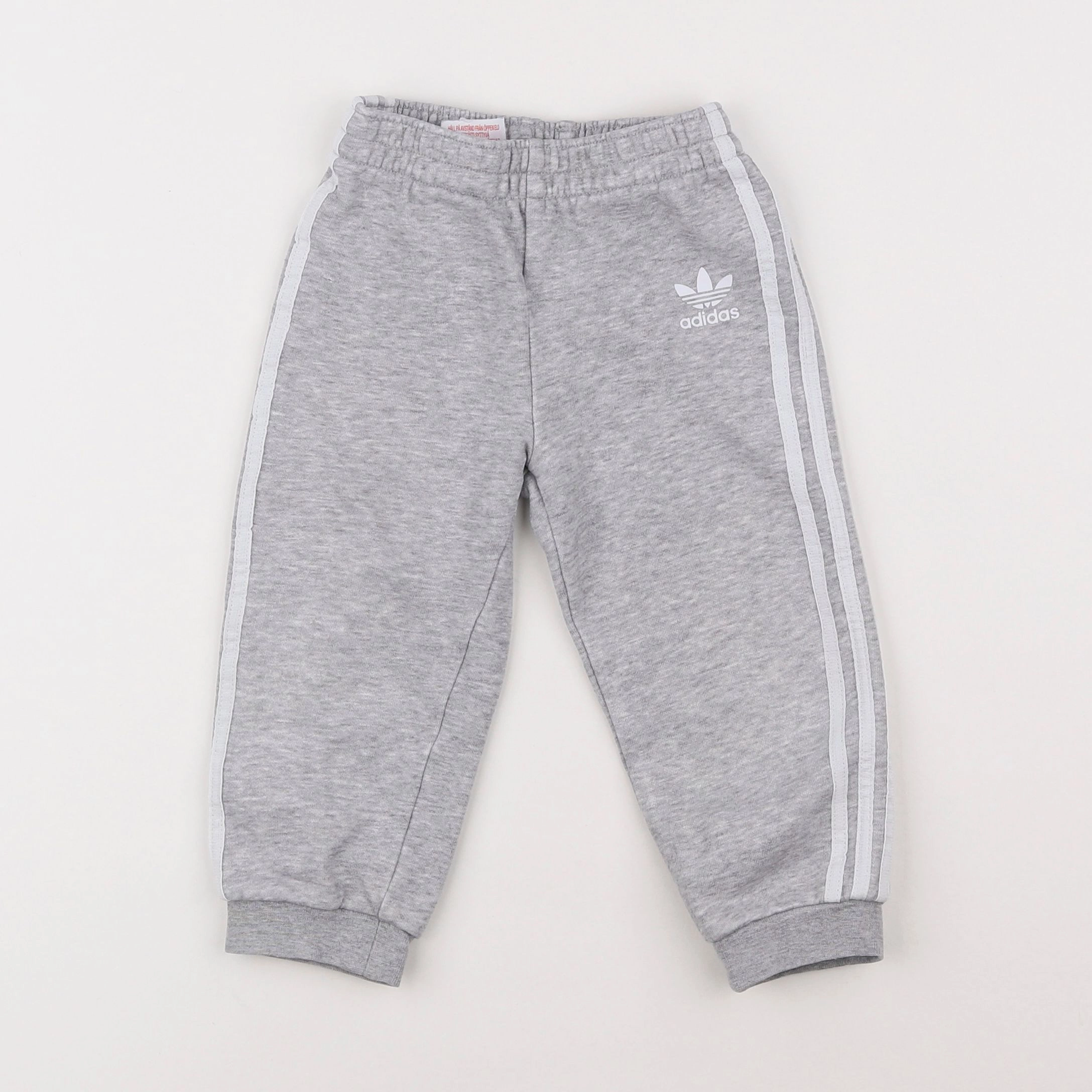 Adidas - jogging gris - 12/18 mois