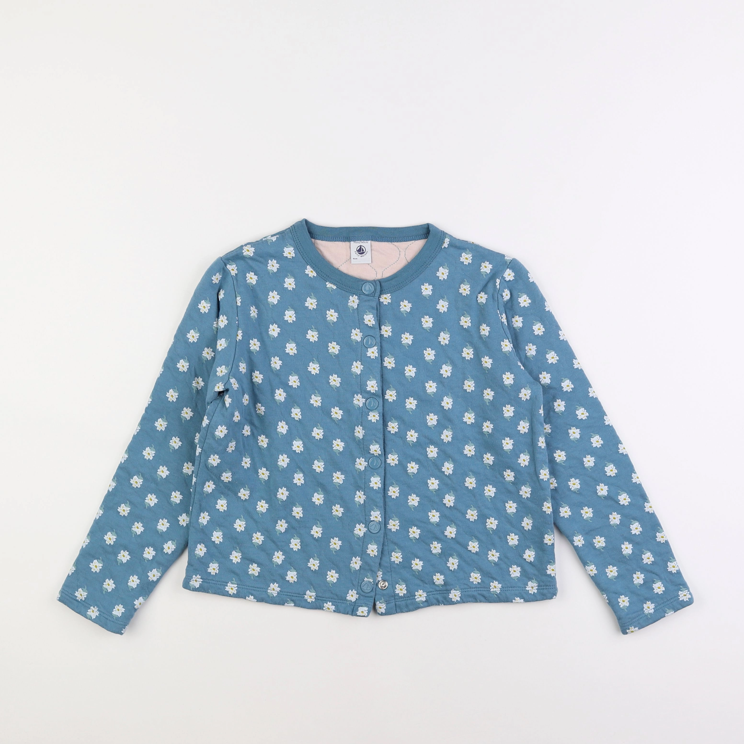 Petit Bateau - sweat bleu - 10 ans