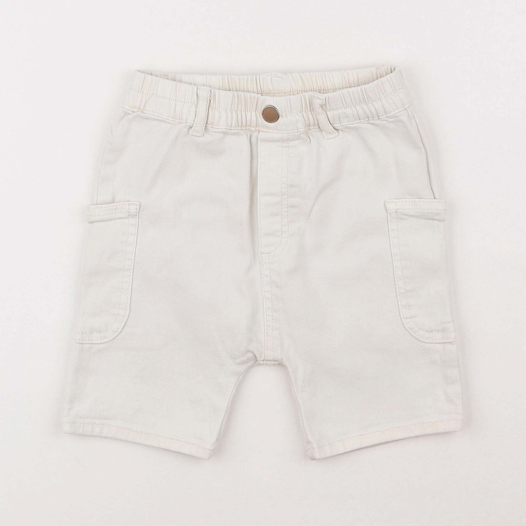 Zara - short blanc - 18 mois à 2 ans