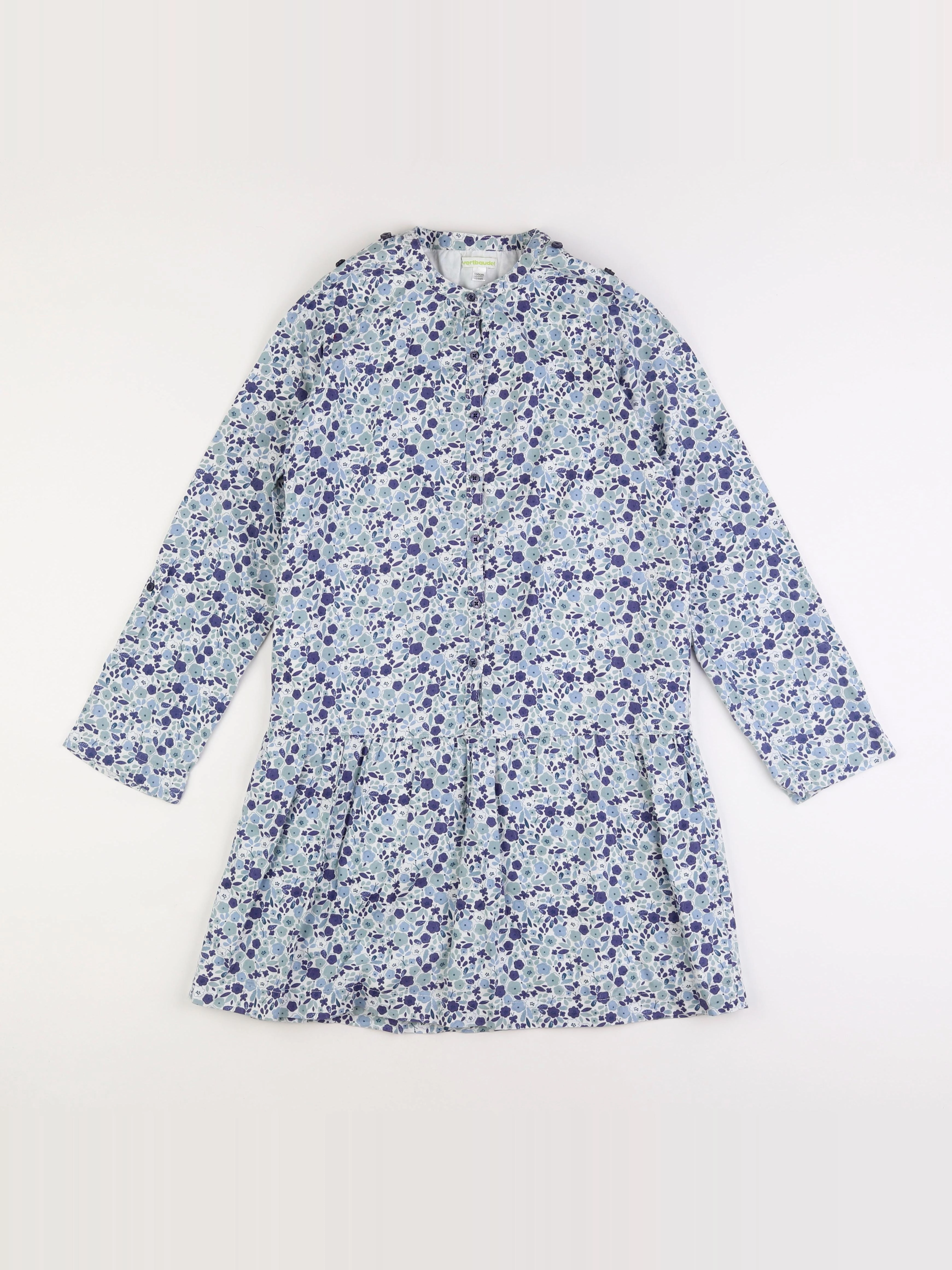 Vertbaudet - robe bleu - 12 ans