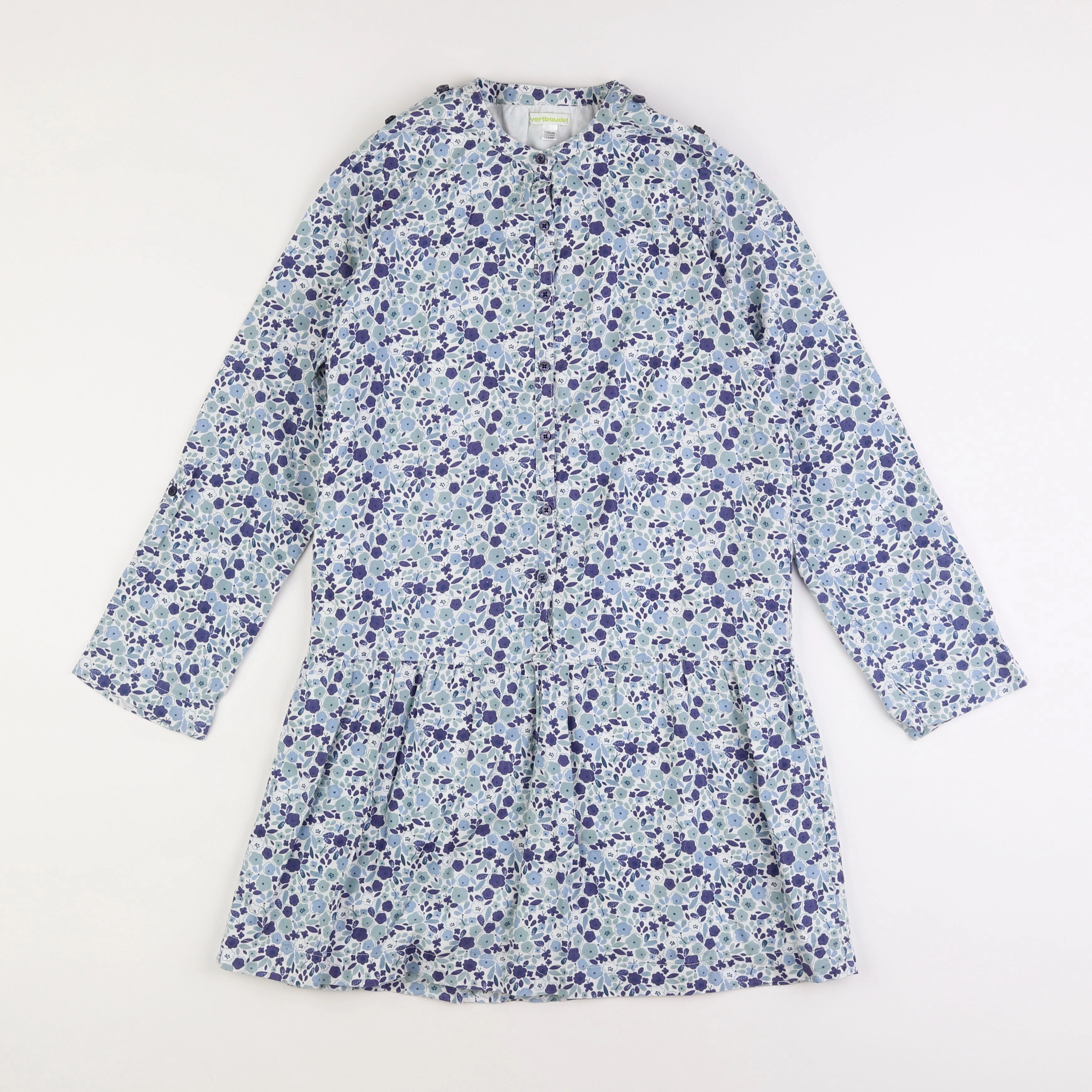 Vertbaudet - robe bleu - 12 ans