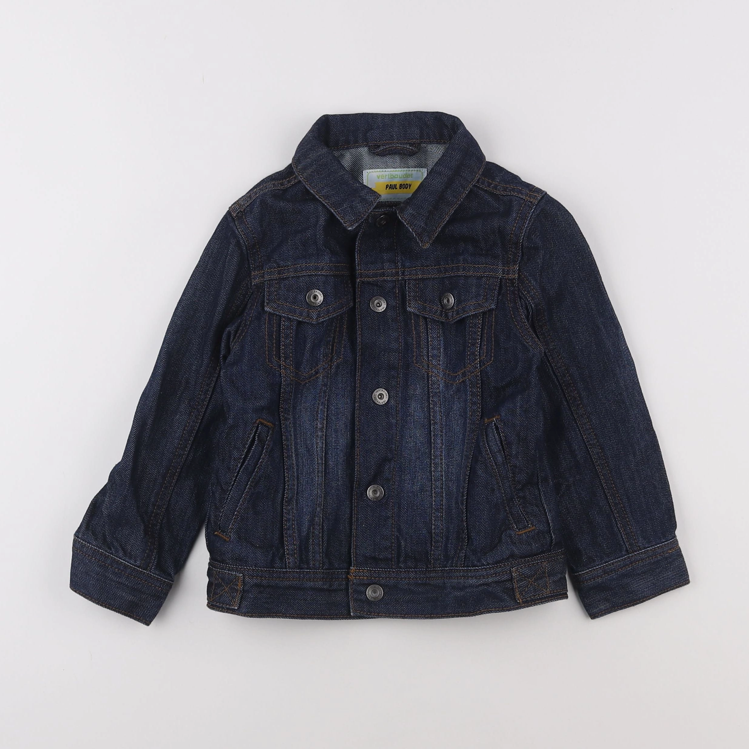 Vertbaudet - veste bleu - 4 ans