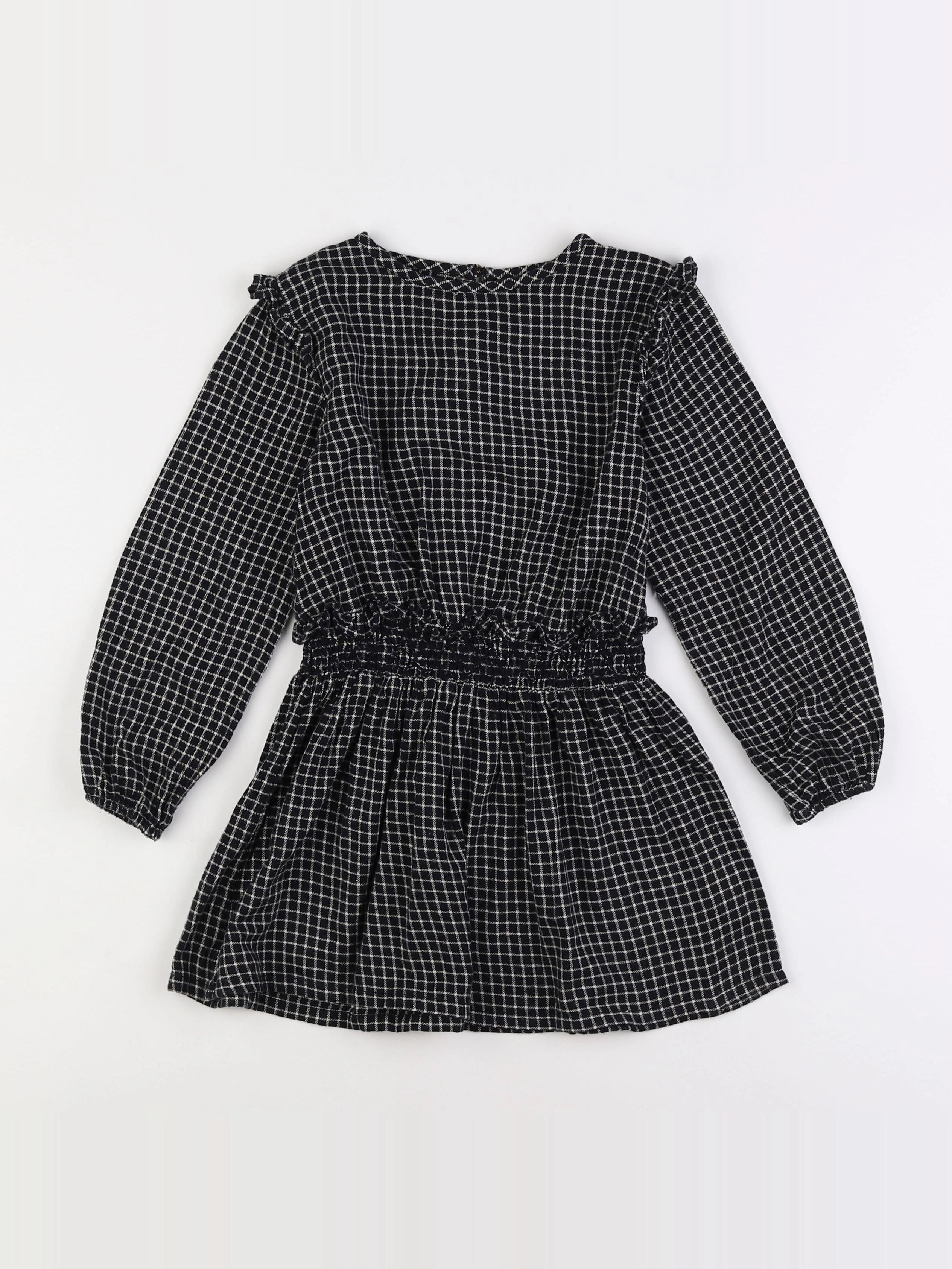 Louis Louise - robe noir, blanc - 6 ans
