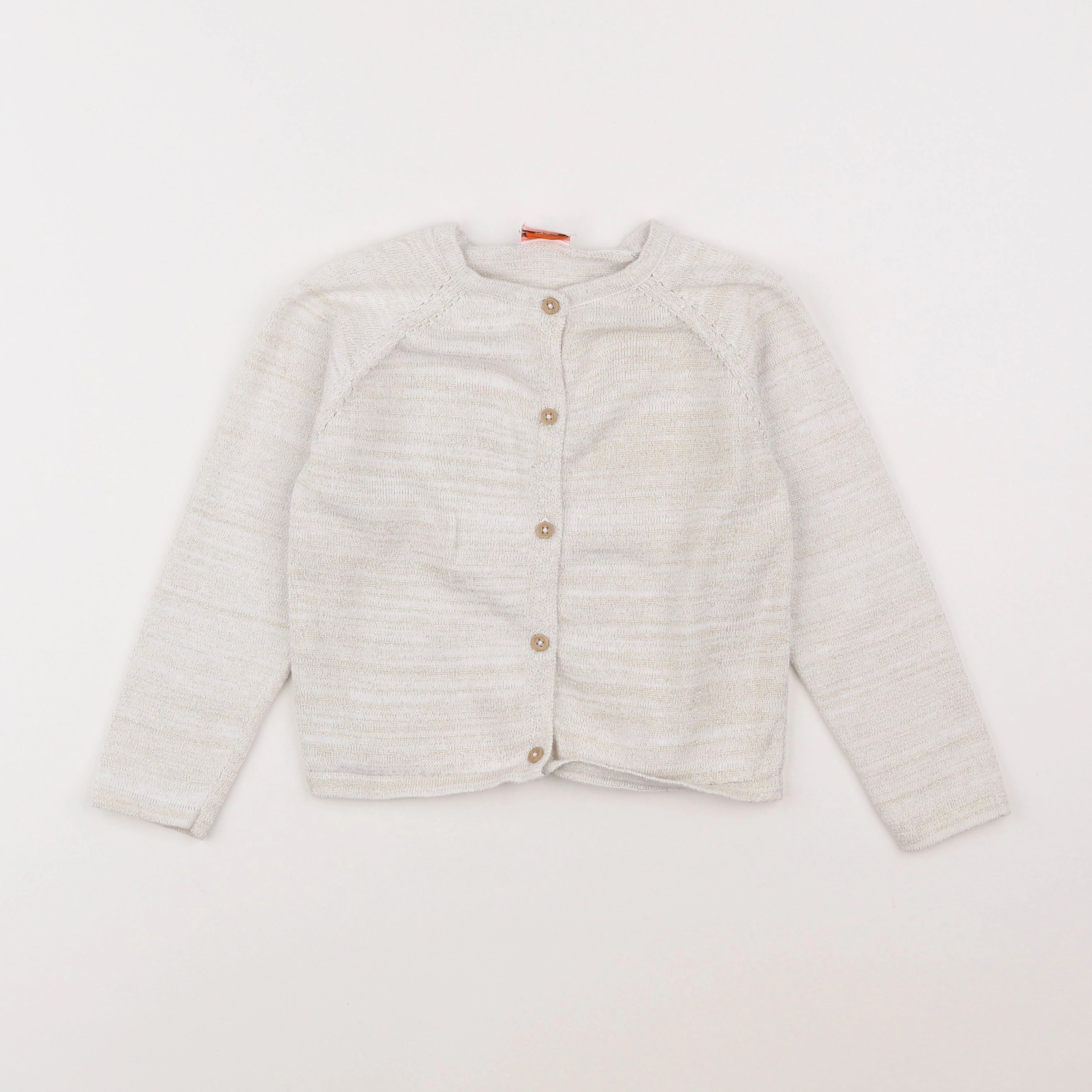 Vertbaudet - gilet beige - 5 ans