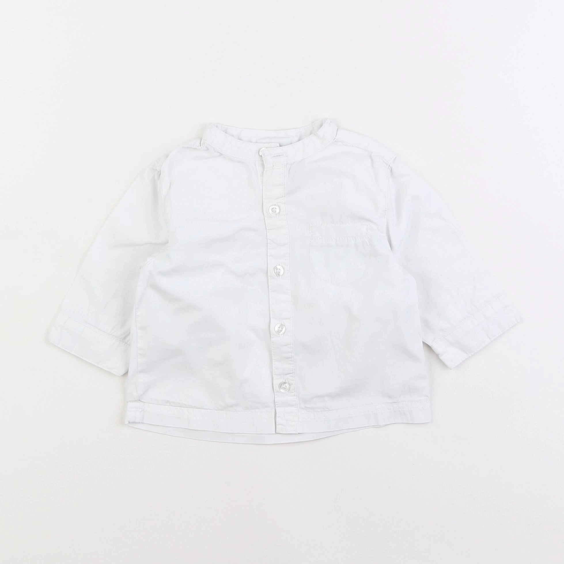 Vertbaudet - chemise blanc - 6 mois