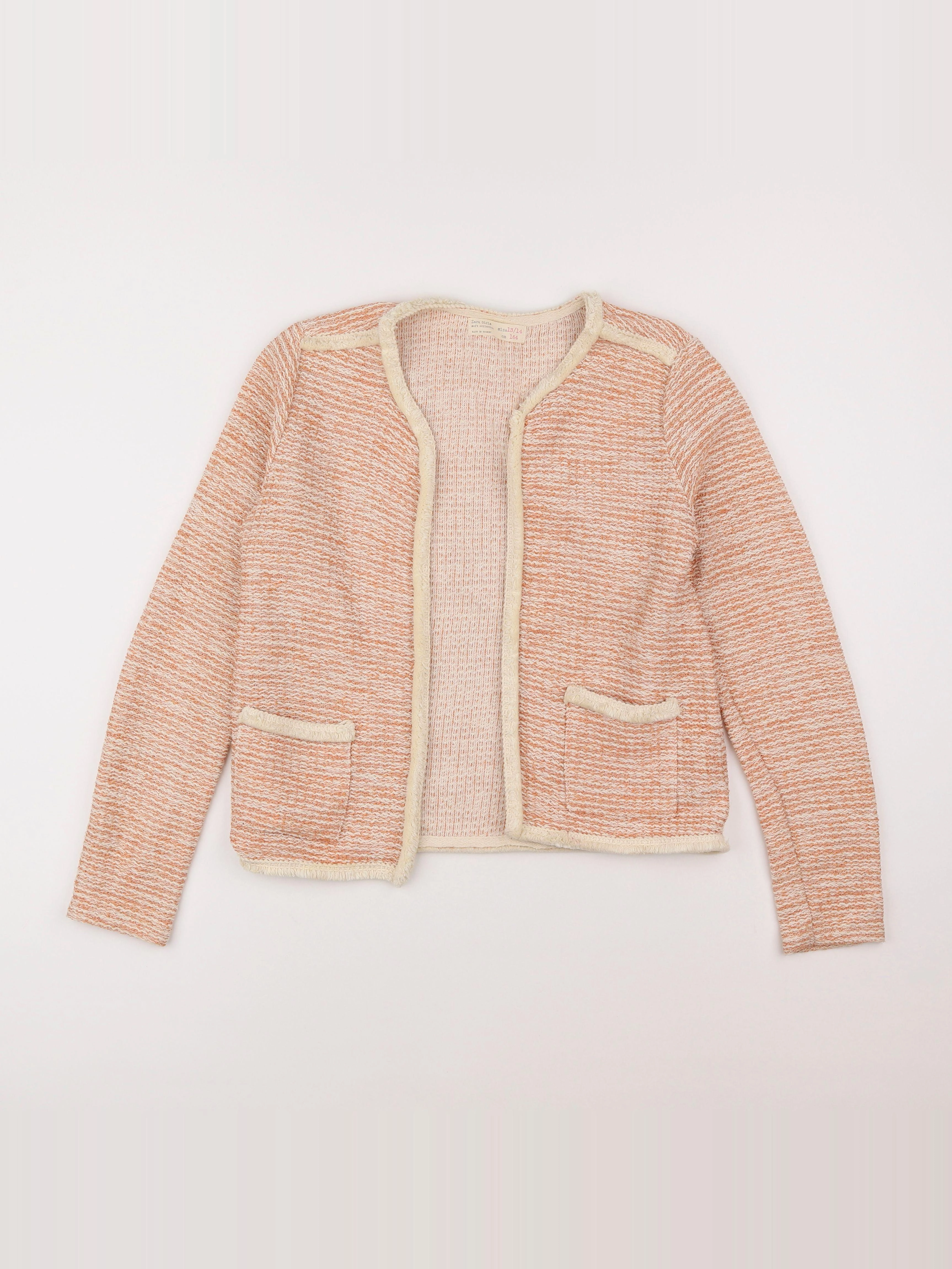 Zara - gilet rose - 13/14 ans