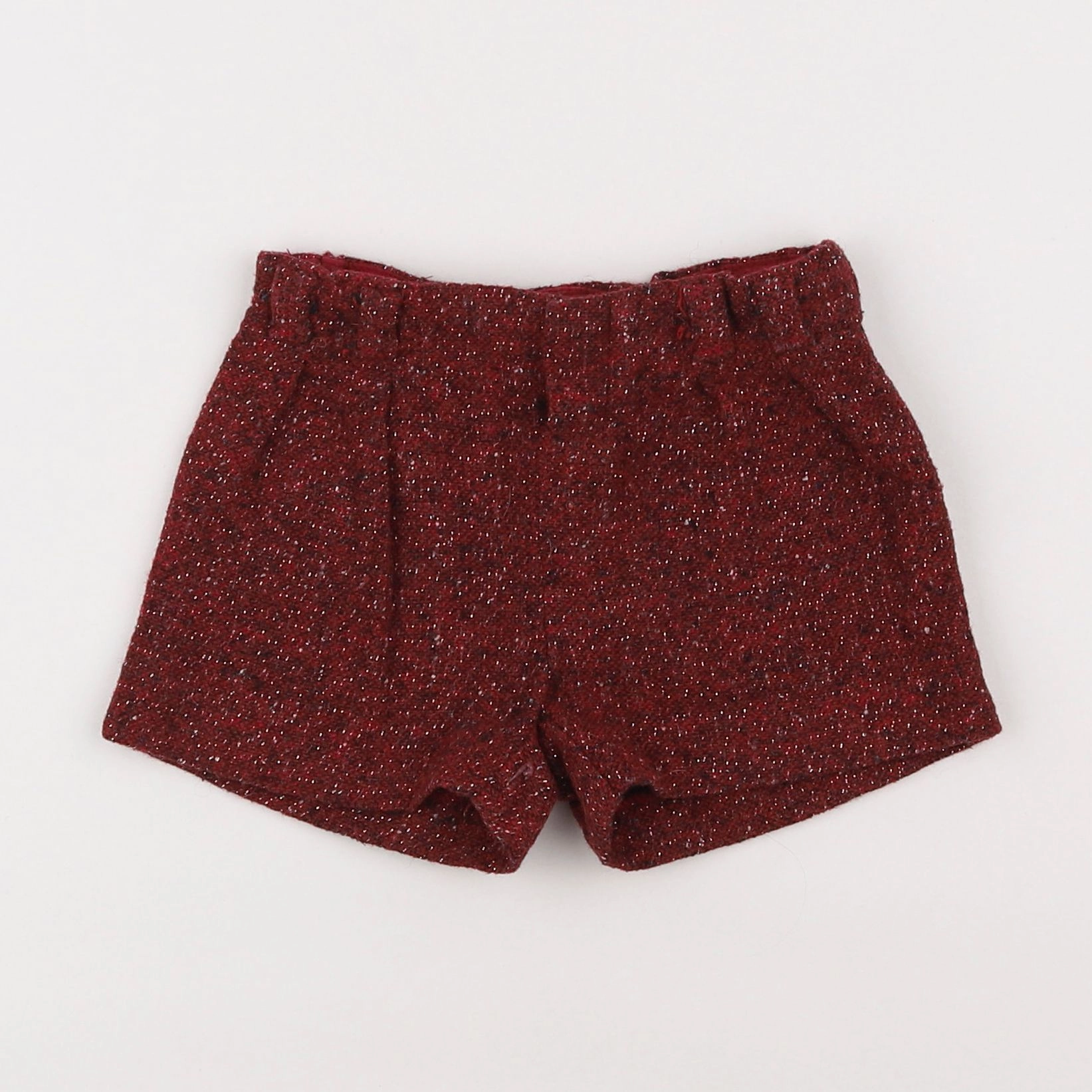 Zara - short rouge - 18 mois à 2 ans