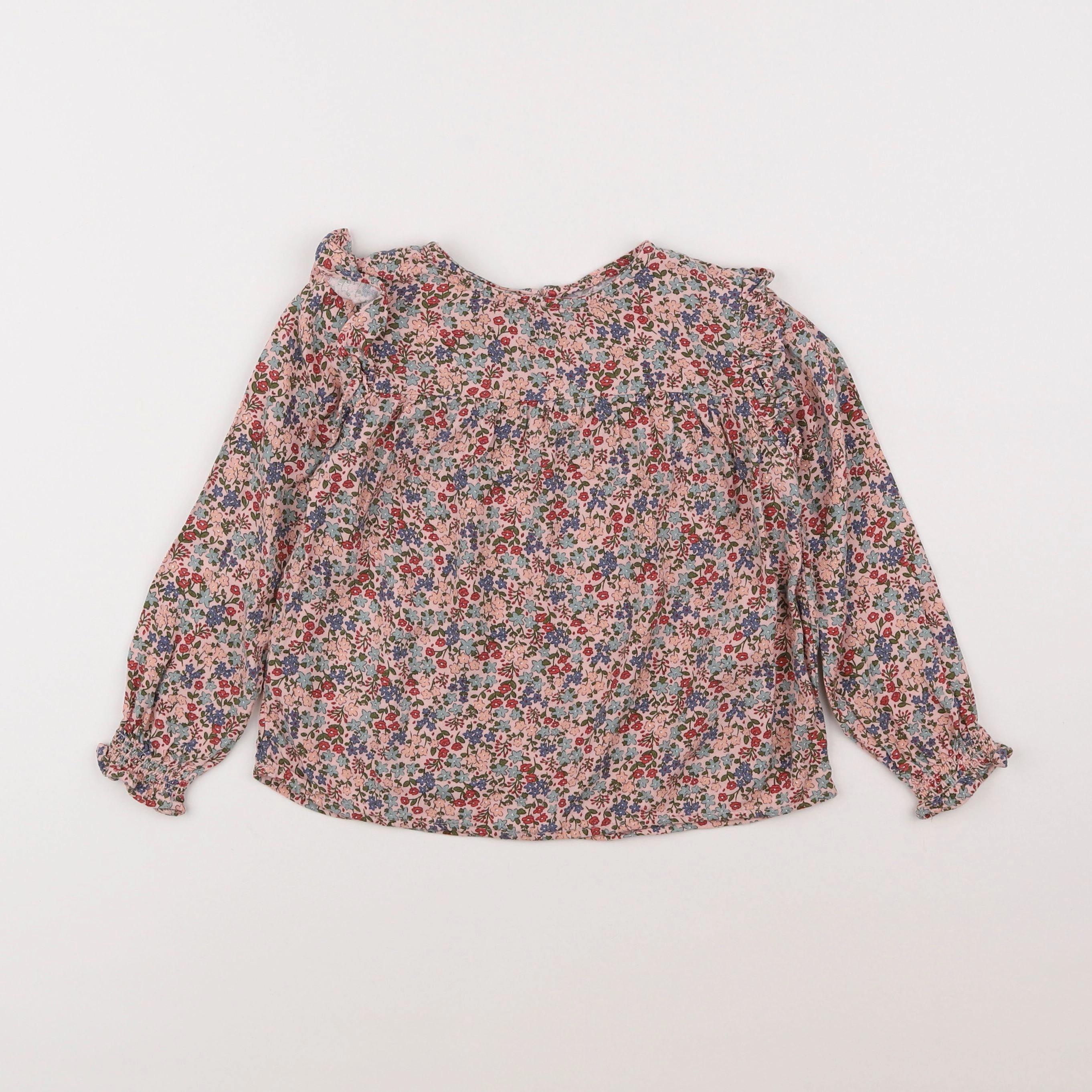 Vertbaudet - blouse multicolore - 4 ans