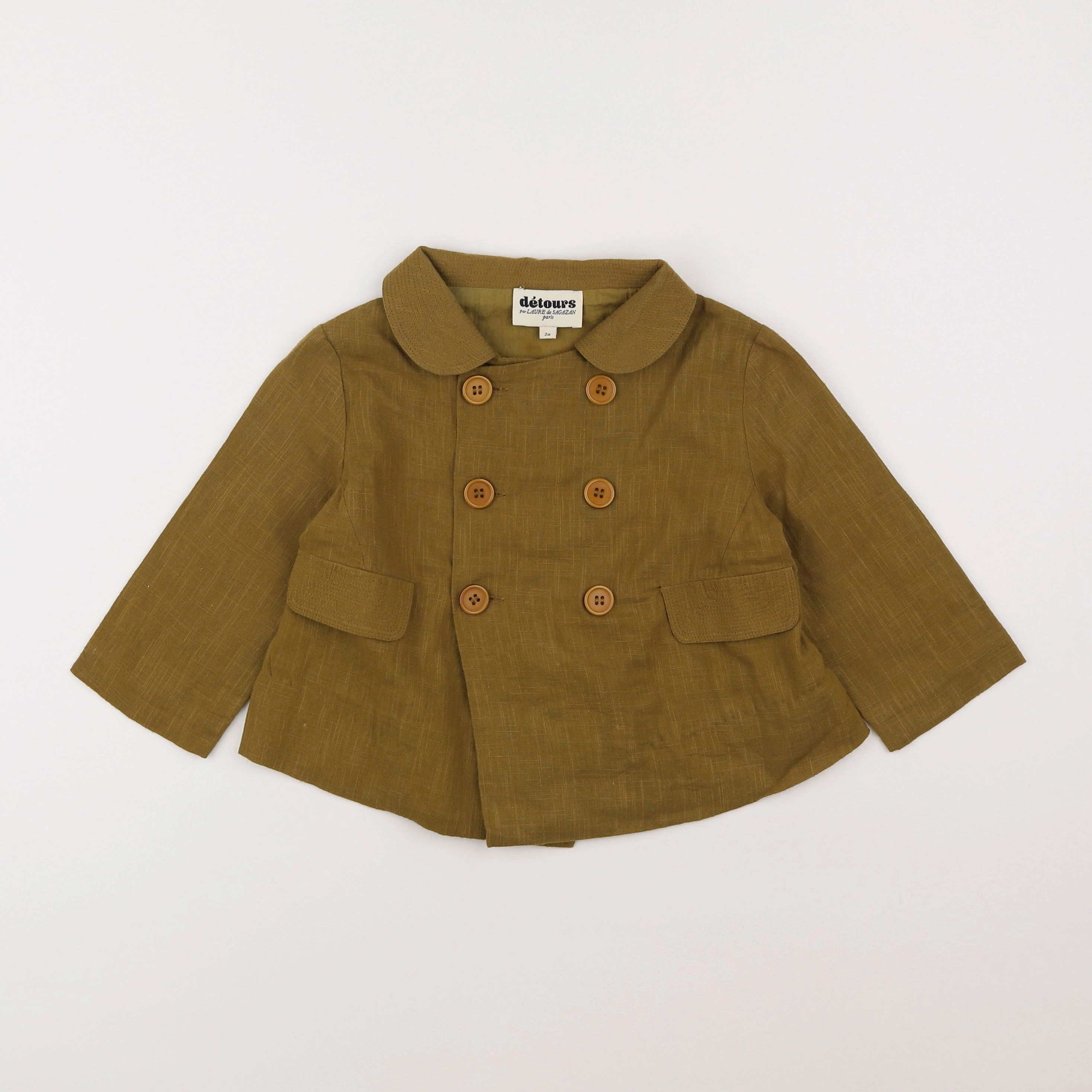 Détours par Laure de Sagazan - veste marron - 2 ans