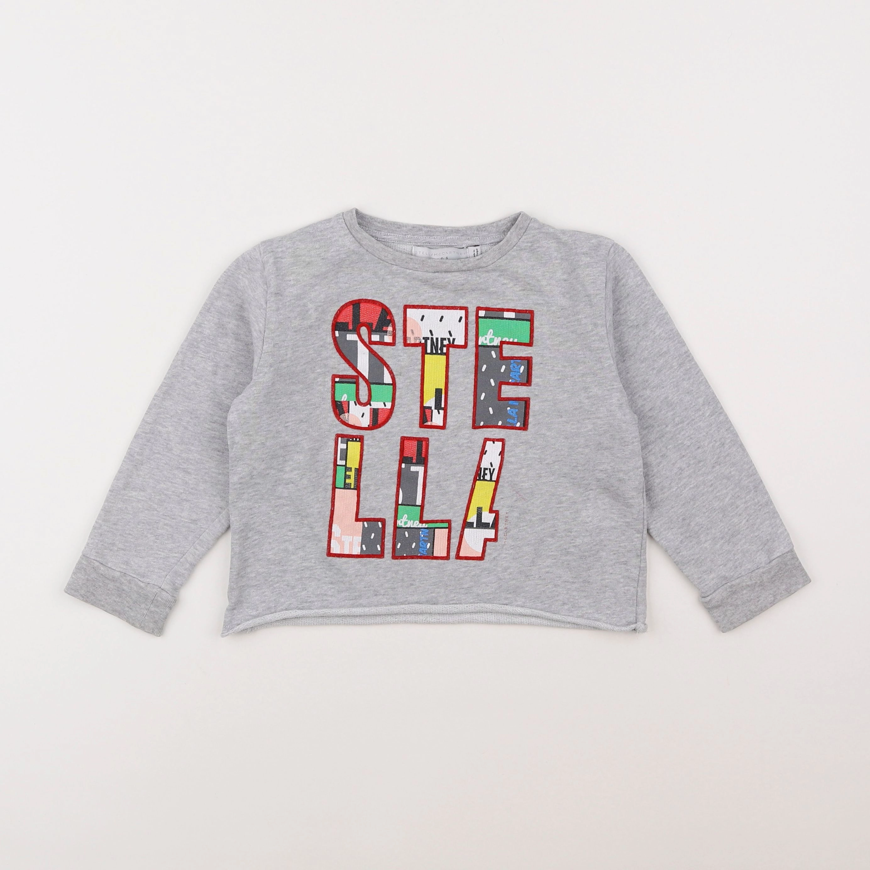 Stella McCartney Kids - sweat gris - 4 ans