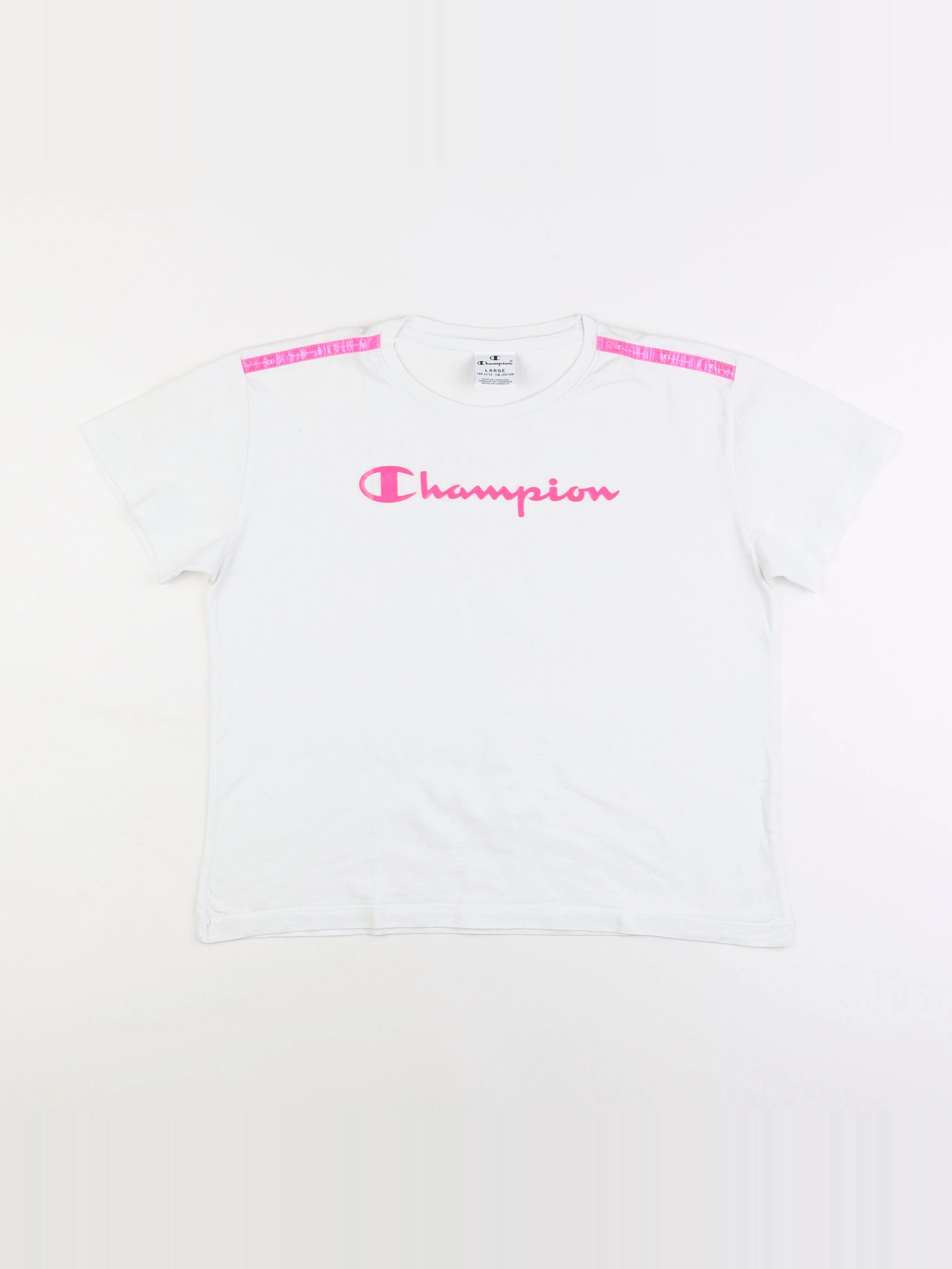 Champion  - tee-shirt blanc - 11/12 ans