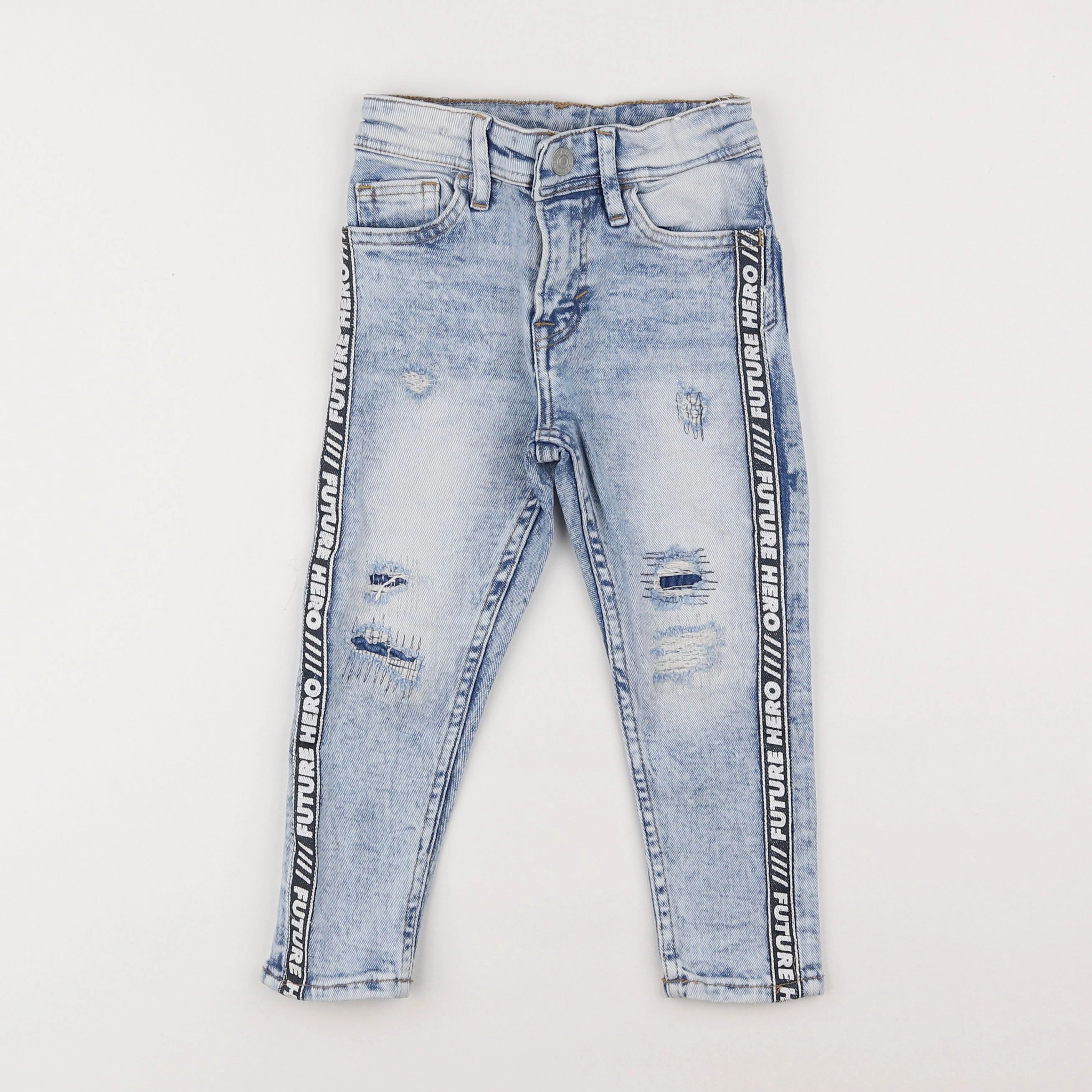 H&M - jean bleu - 2/3 ans